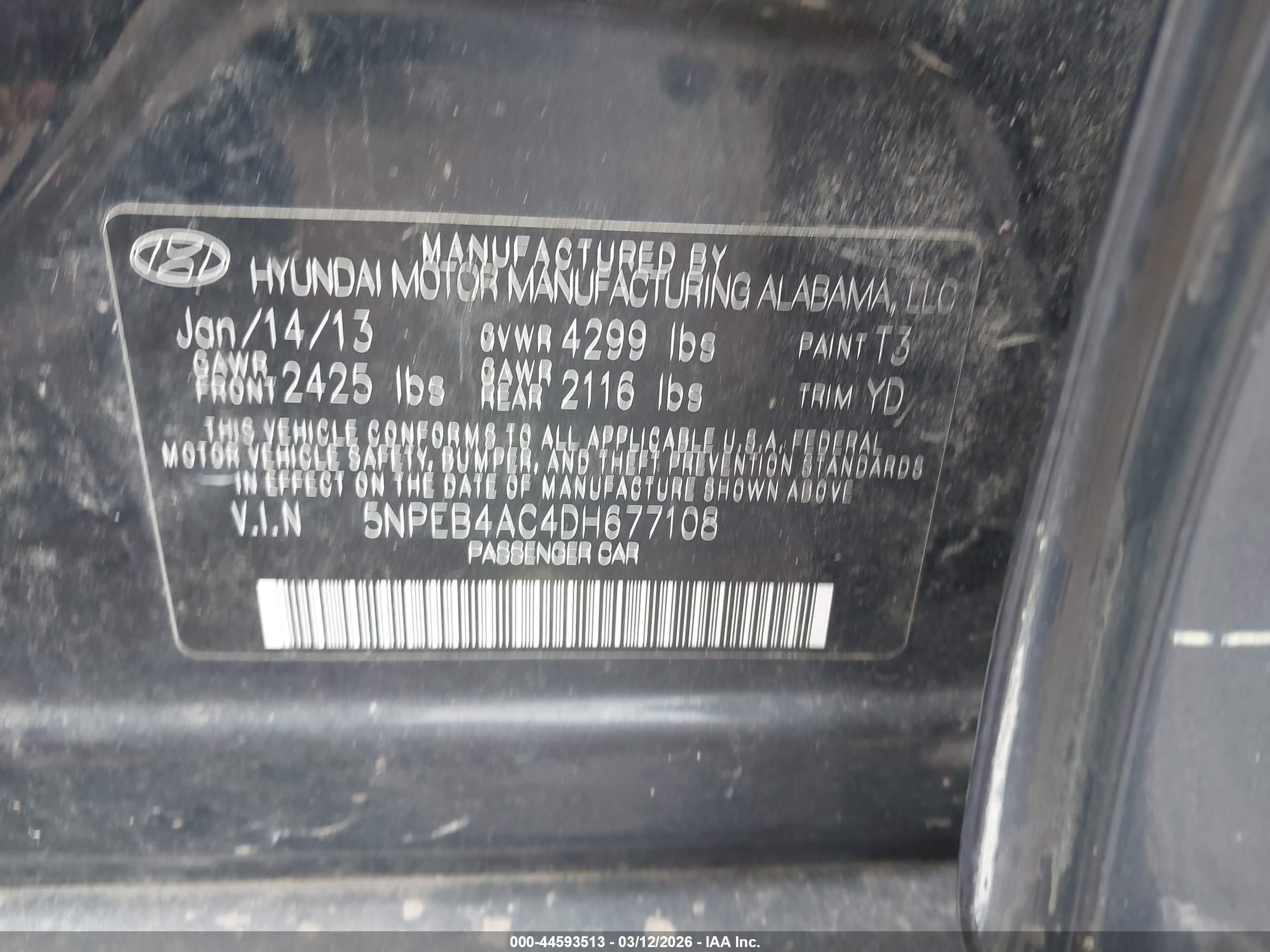 HYUNDAI SONATA image 9