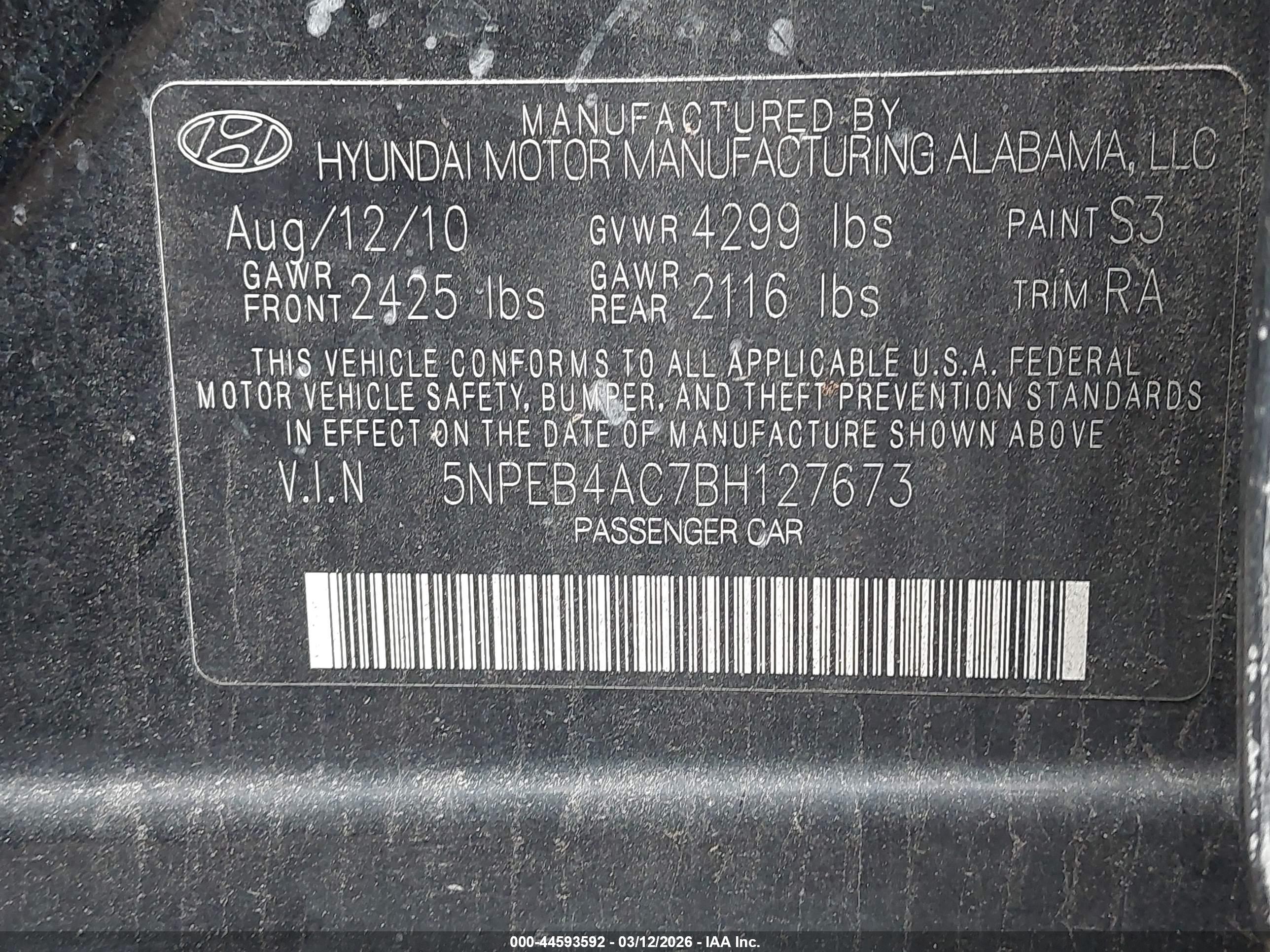 HYUNDAI SONATA image 9