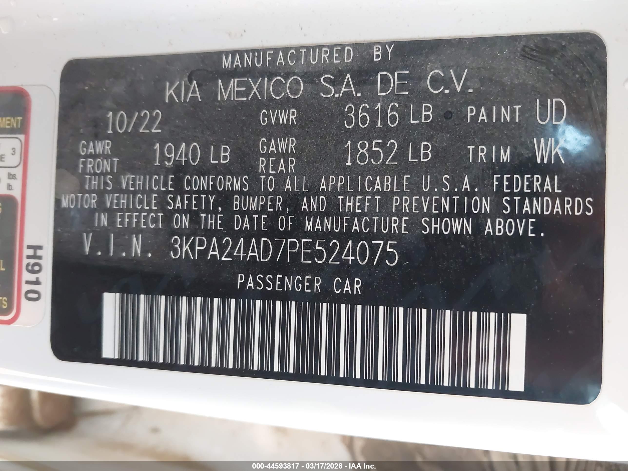 KIA RIO image 9