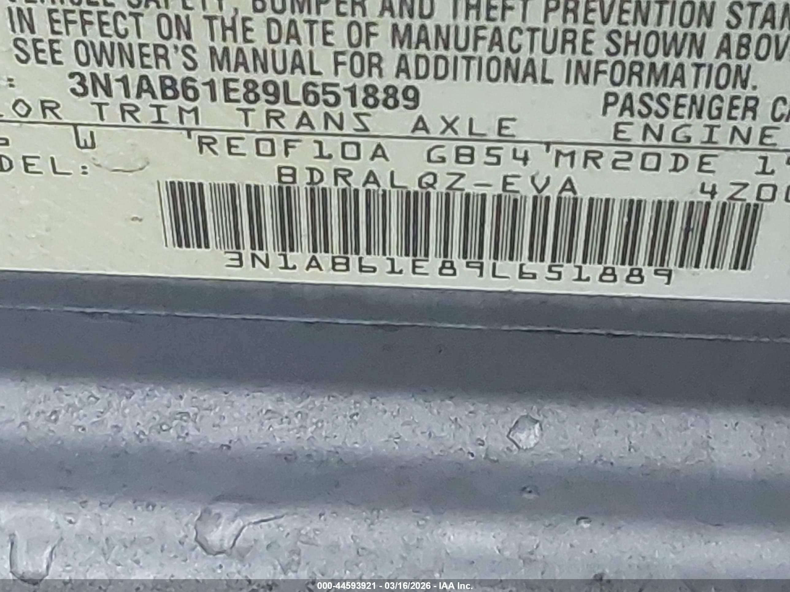 NISSAN SENTRA image 9