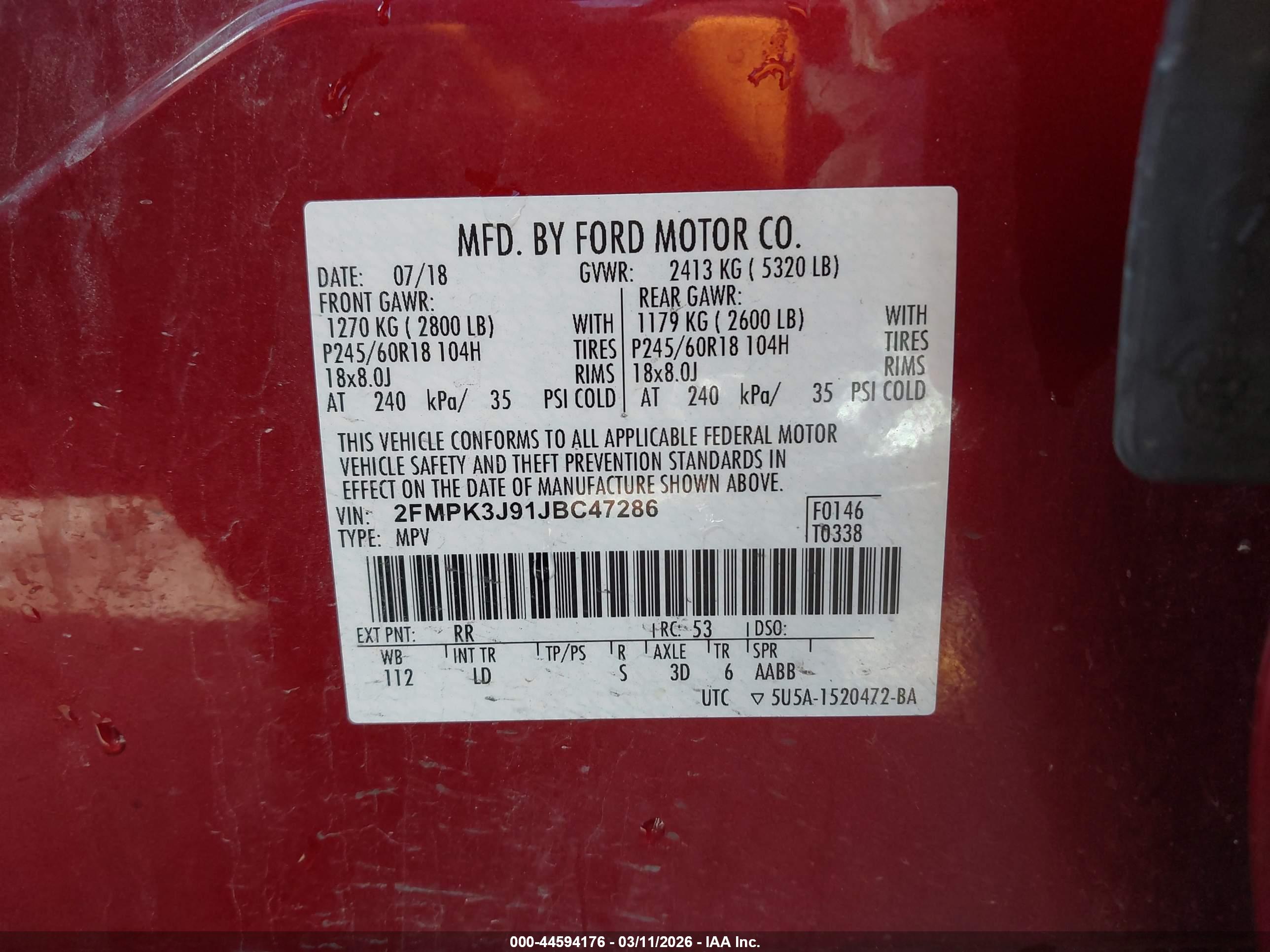 FORD EDGE image 9