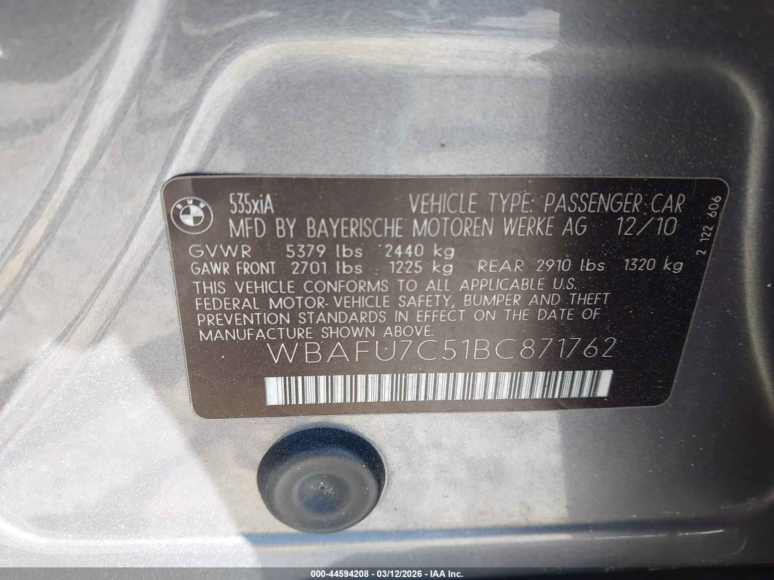 BMW 535I image 9