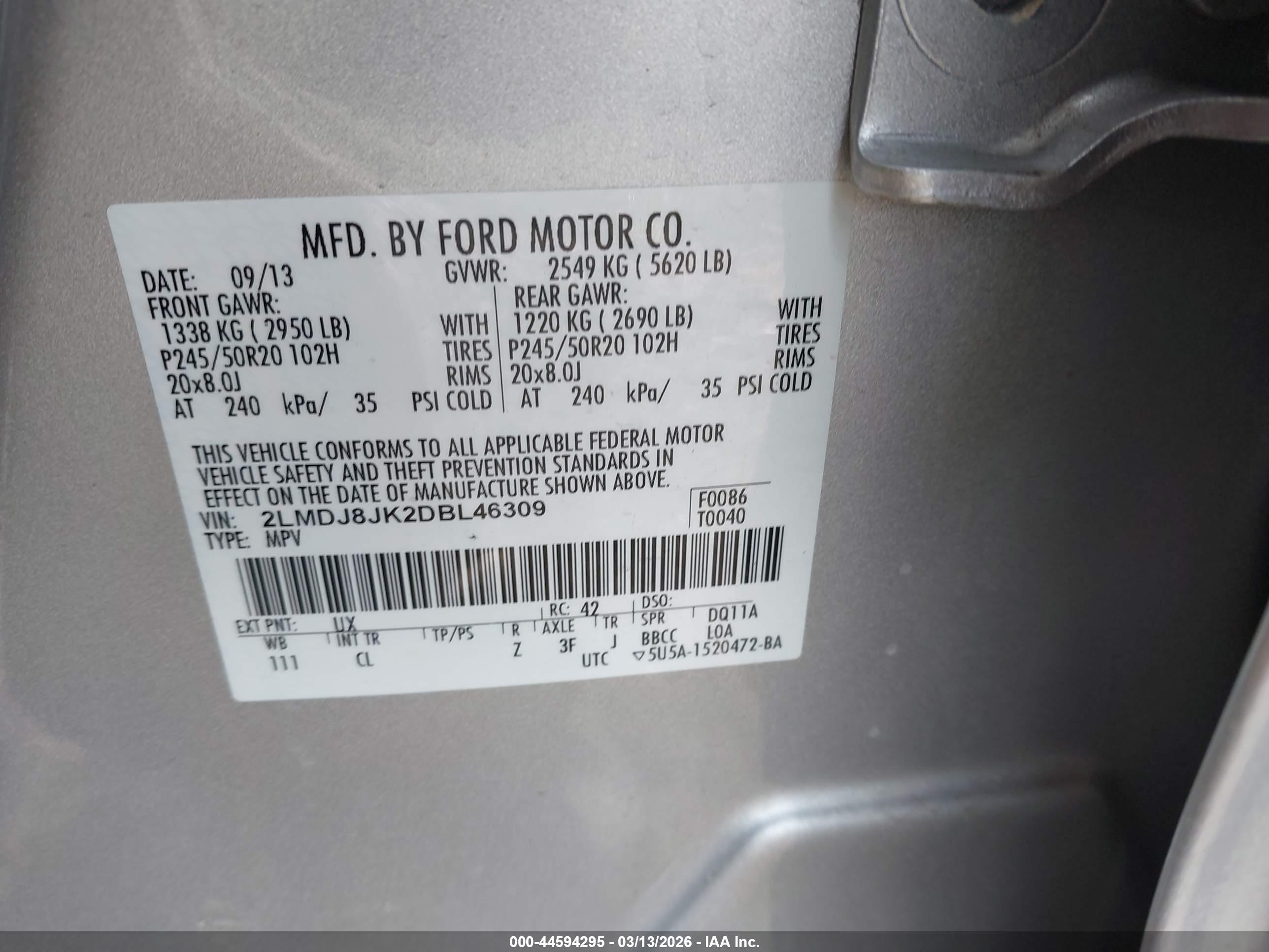 LINCOLN MKX image 9