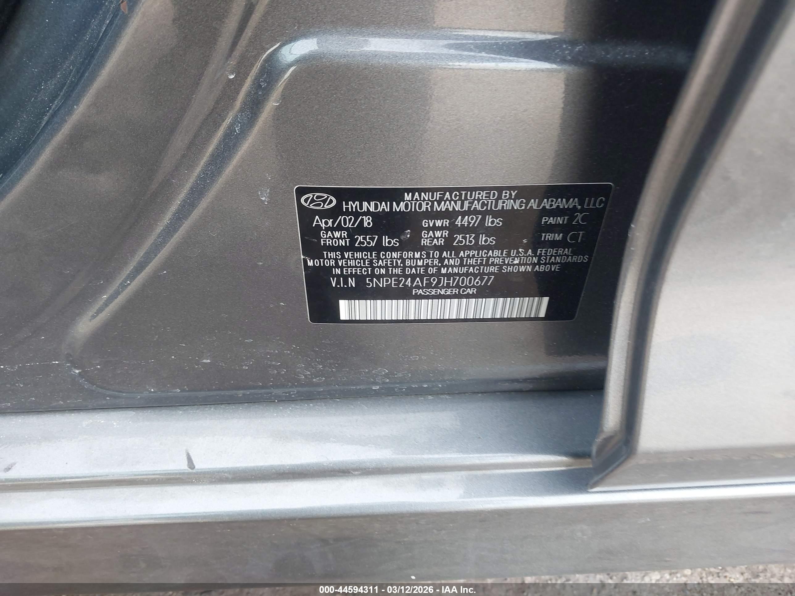 HYUNDAI SONATA image 9