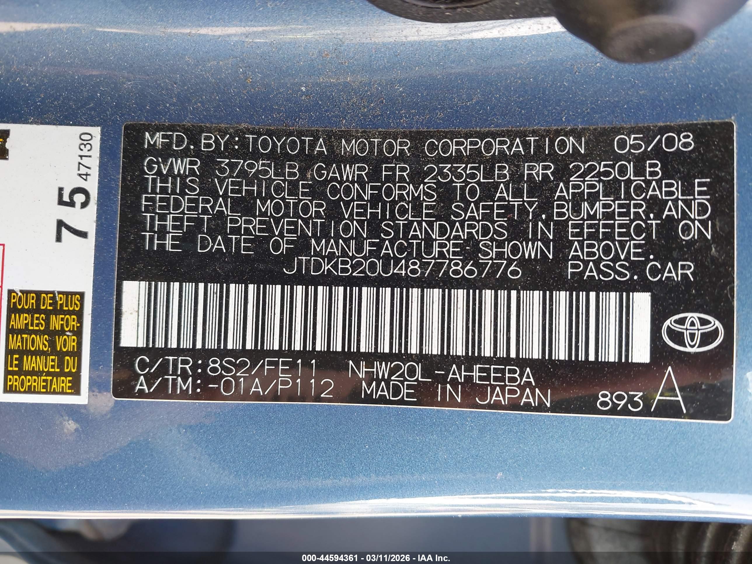 TOYOTA PRIUS image 9