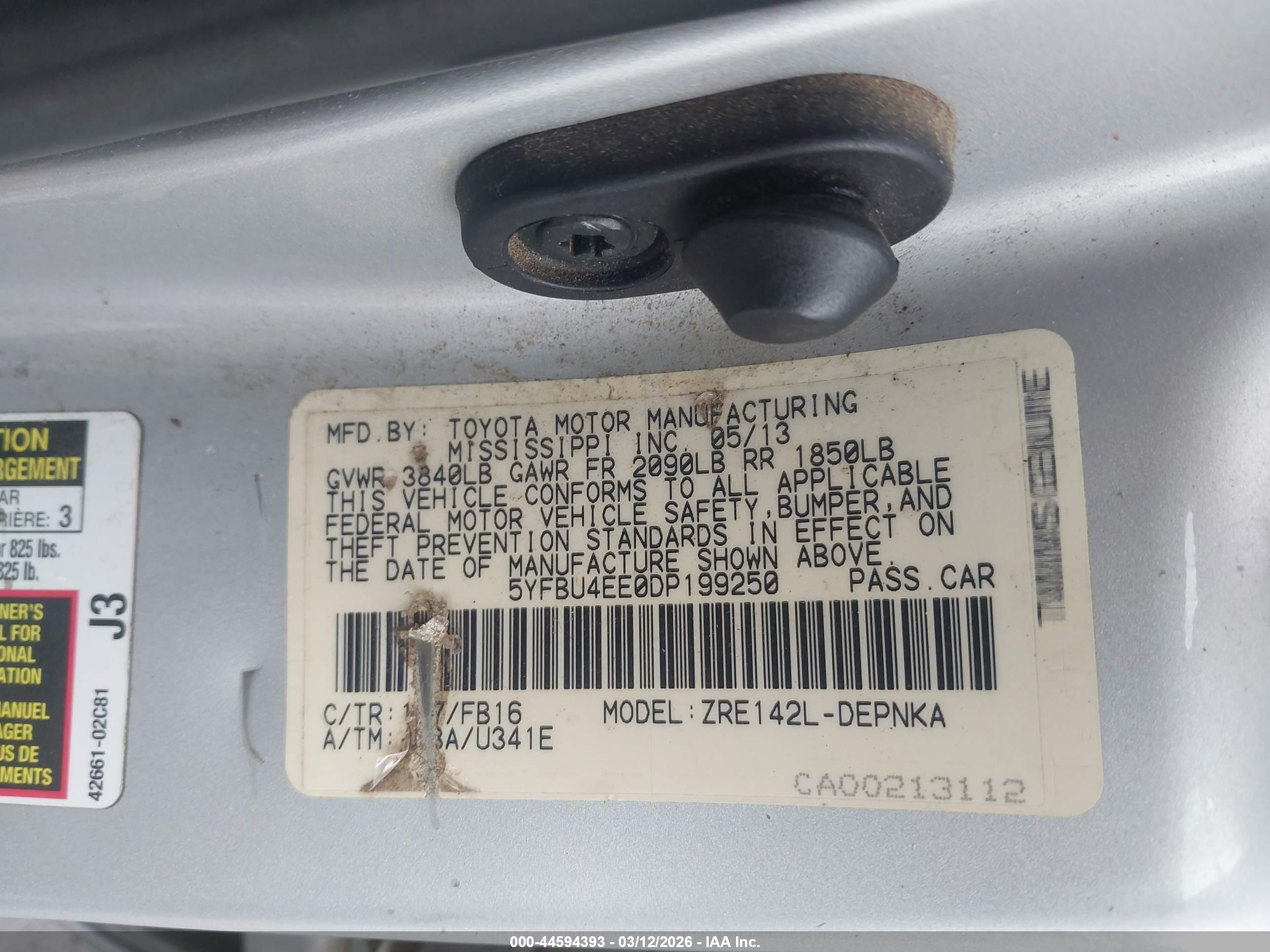 TOYOTA COROLLA image 9