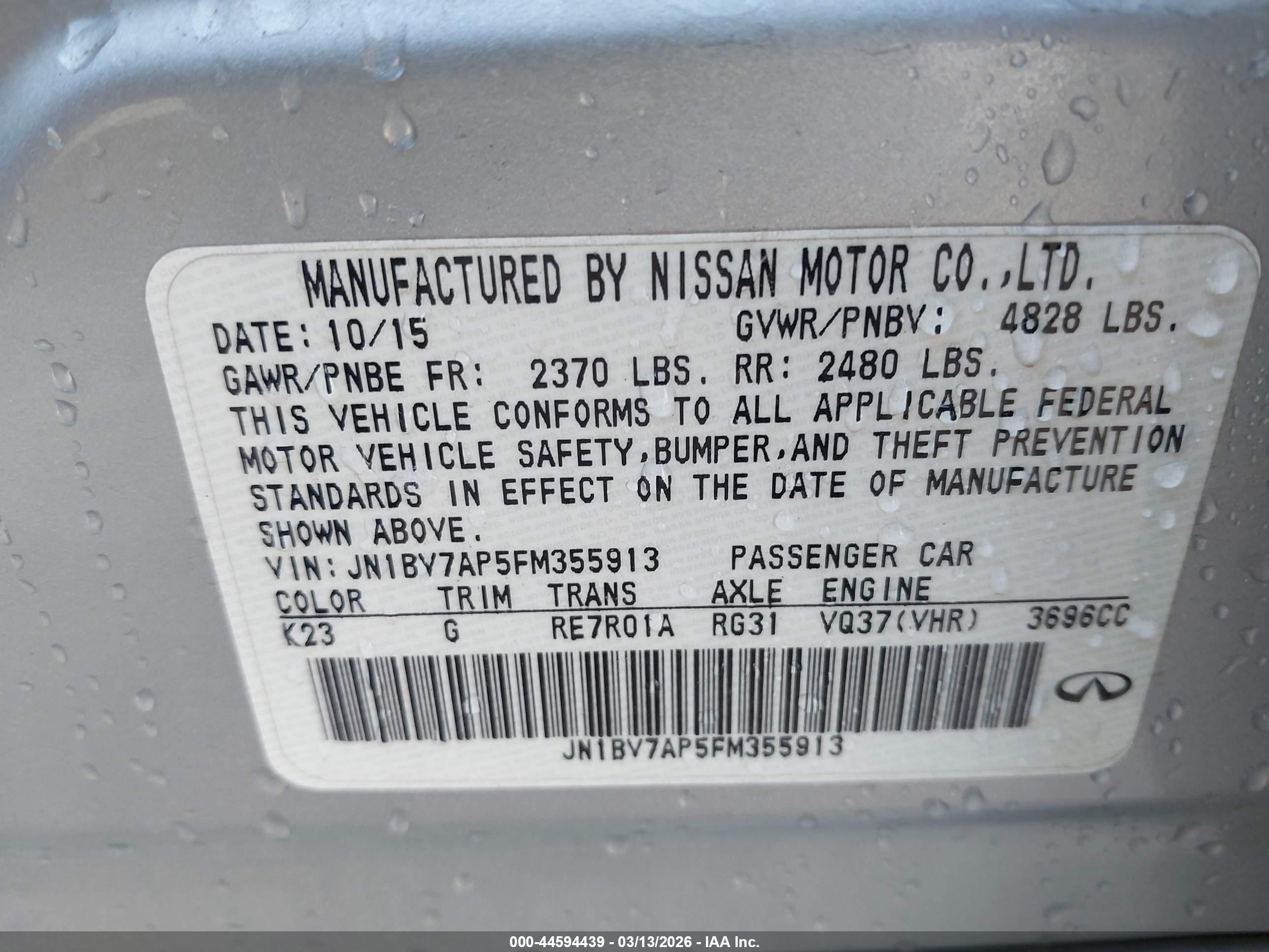 INFINITI Q50 image 9
