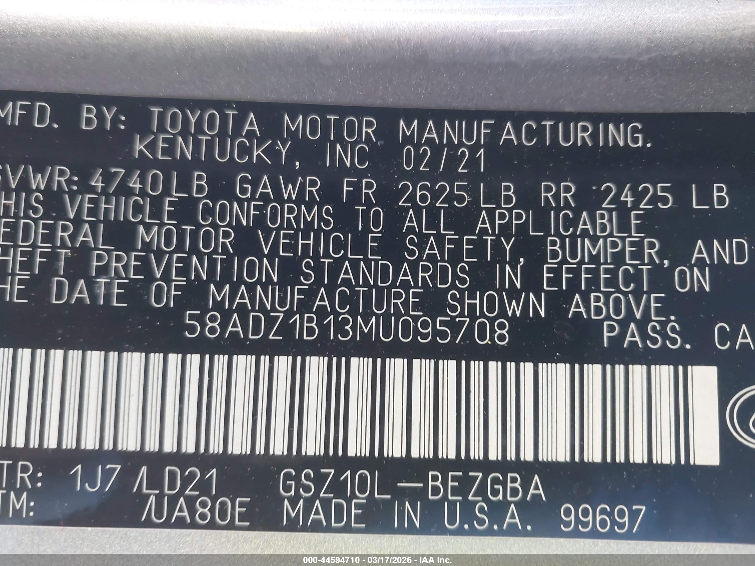 LEXUS ES image 9