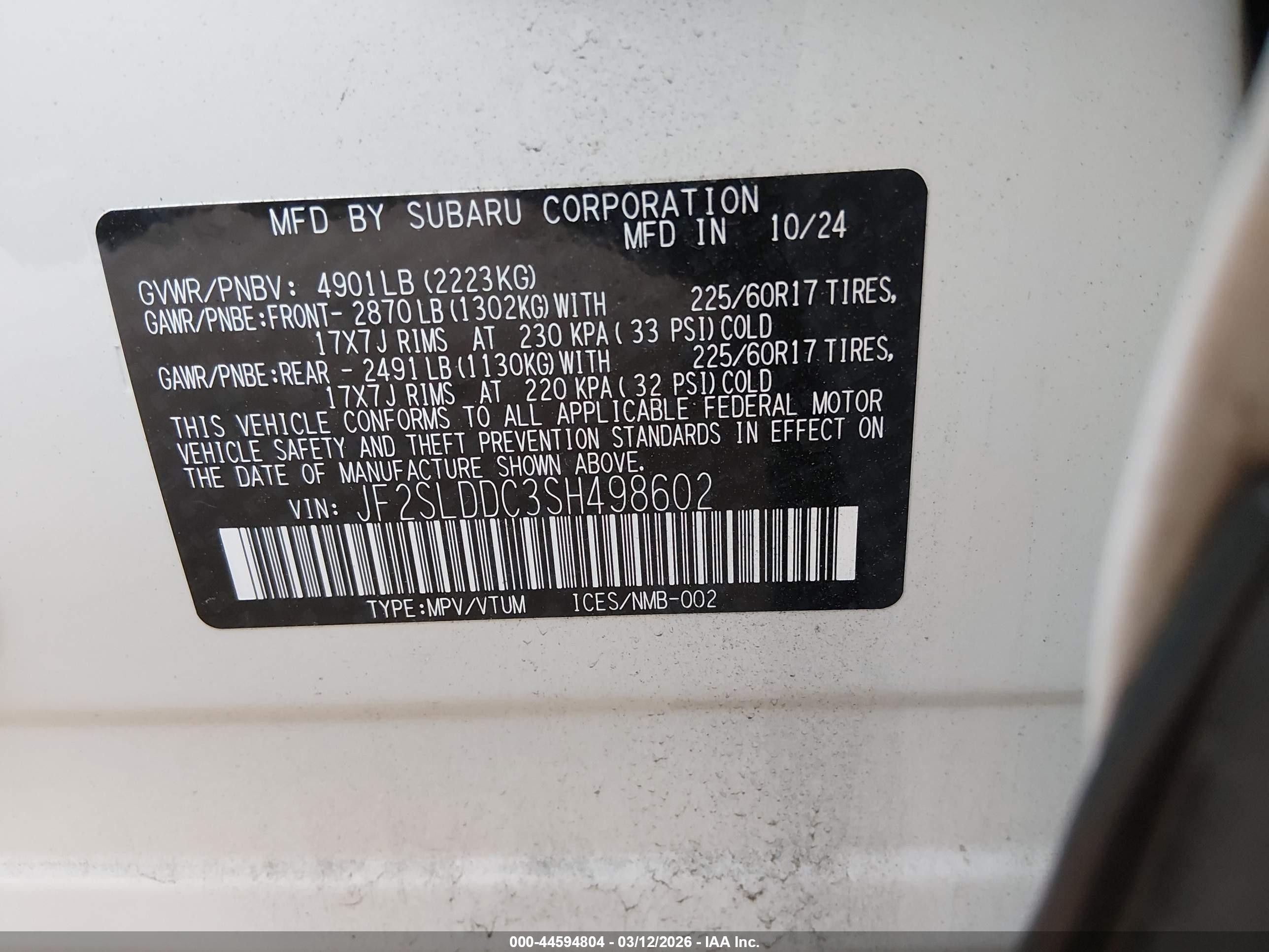 SUBARU FORESTER image 9