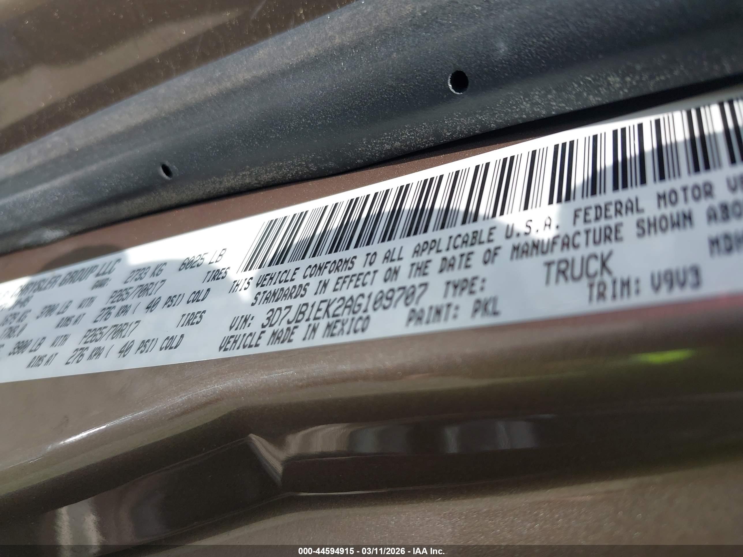 DODGE RAM image 9