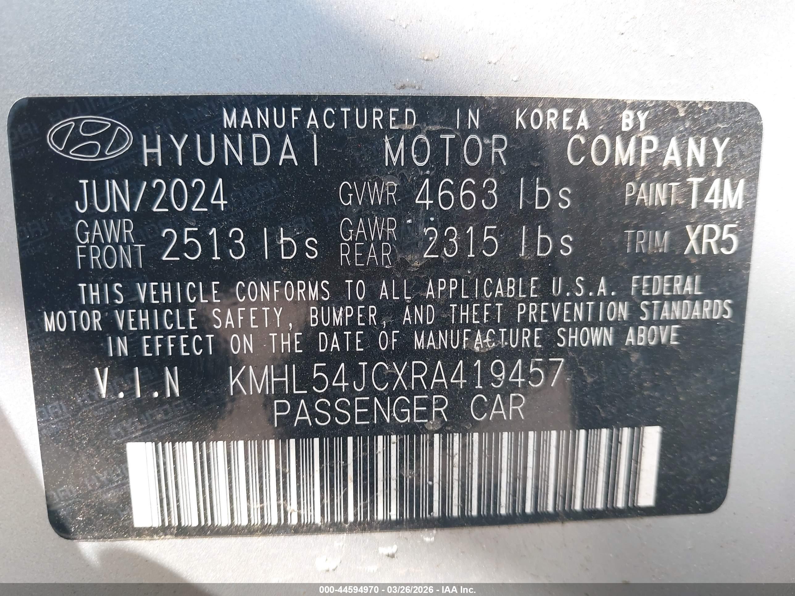 HYUNDAI SONATA image 9