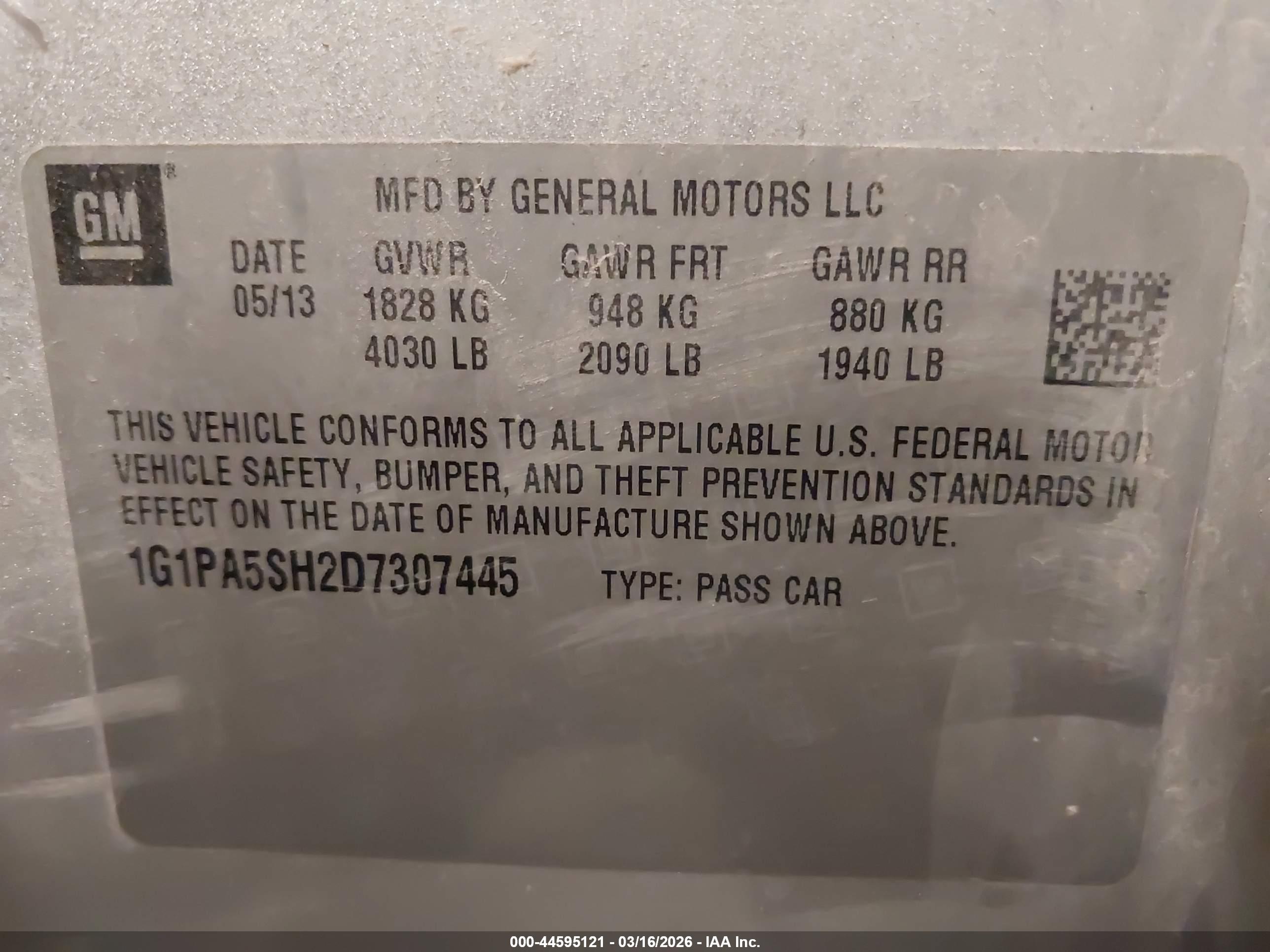 CHEVROLET CRUZE image 9