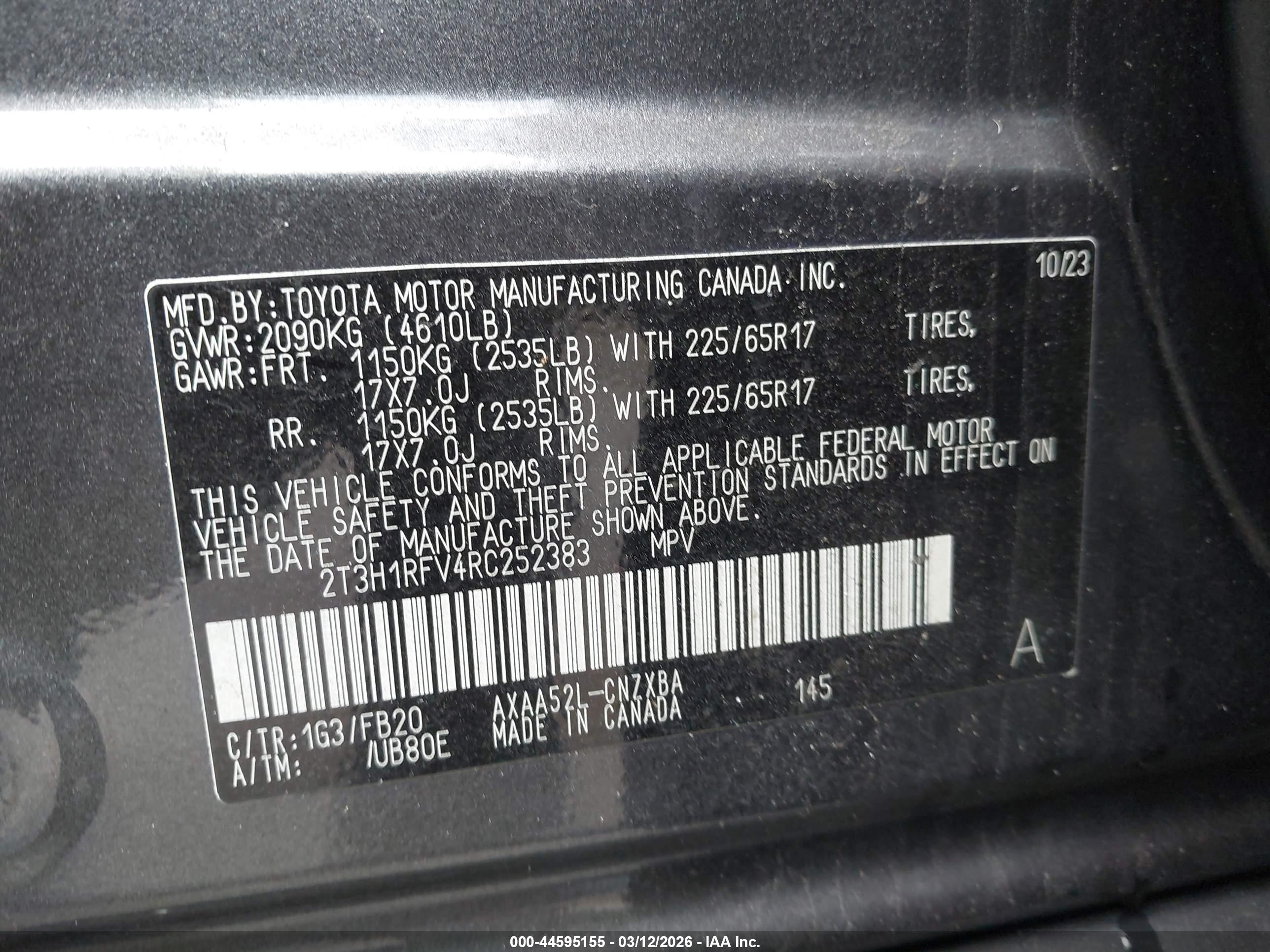 TOYOTA RAV4 image 9