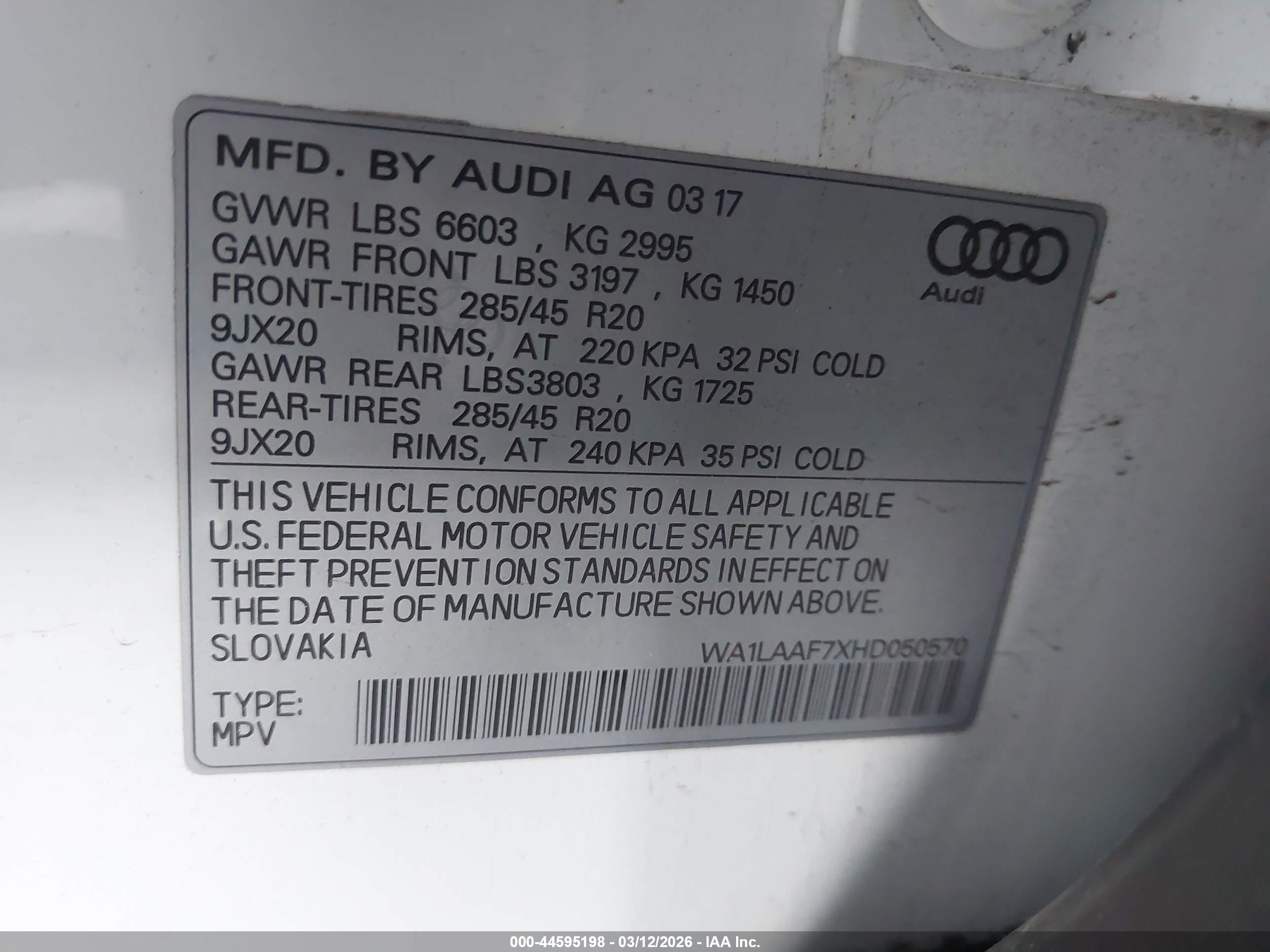 AUDI Q7 image 9