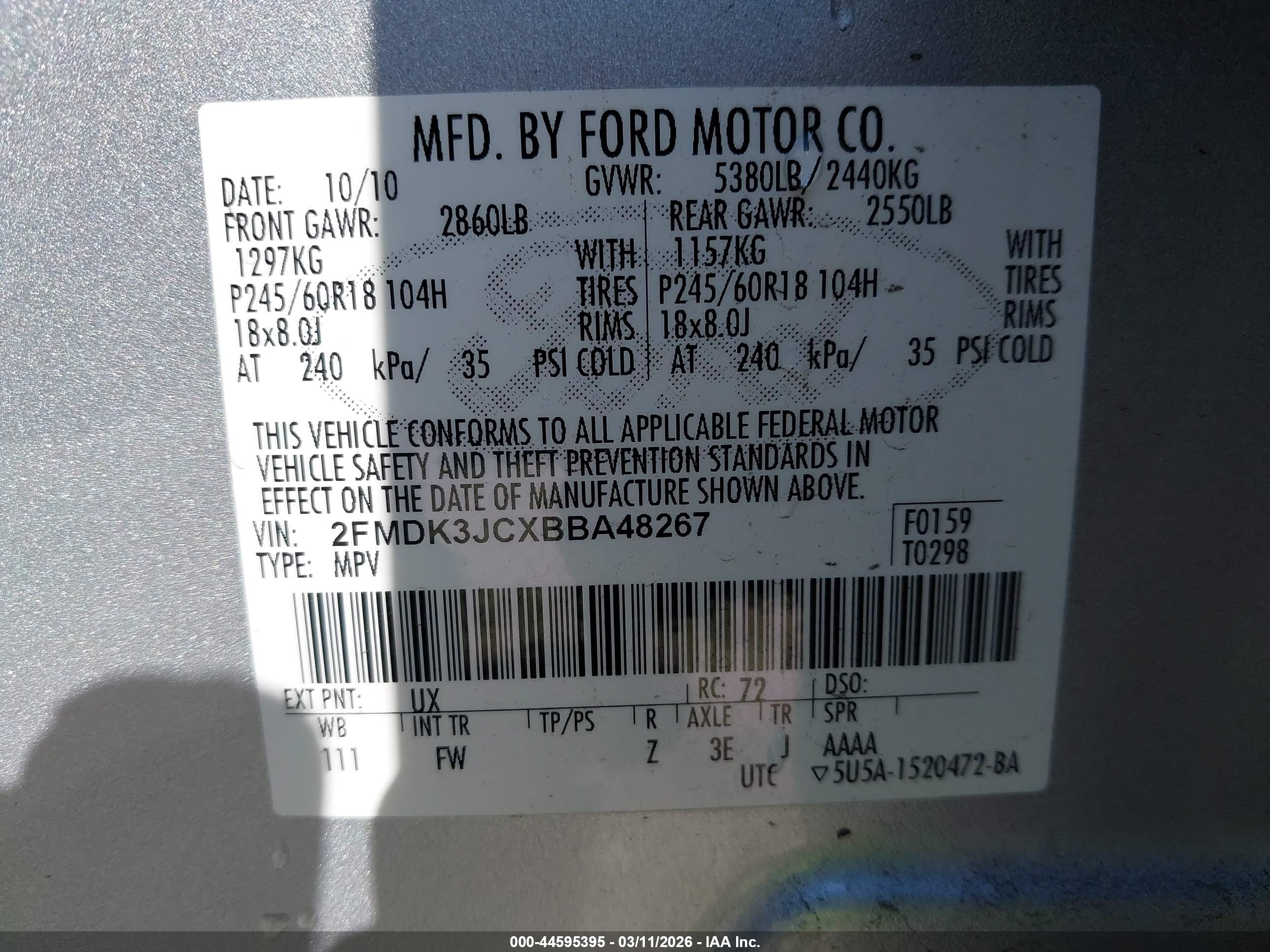 FORD EDGE image 9