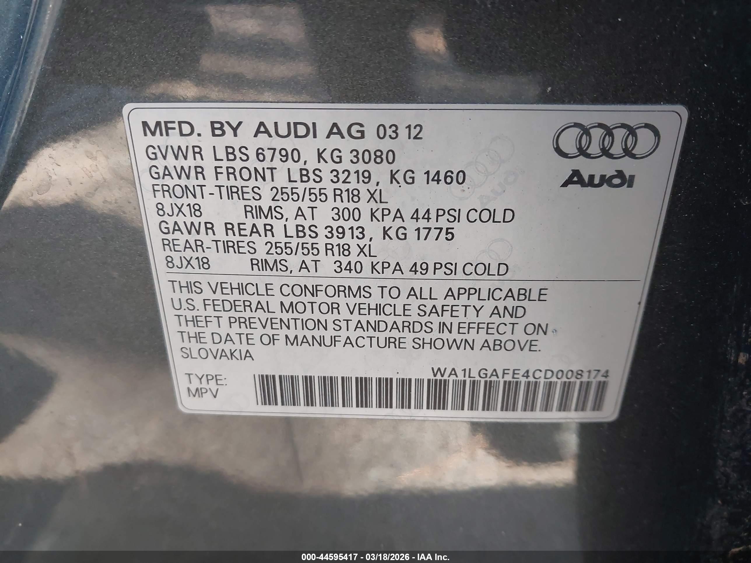 AUDI Q7 image 9