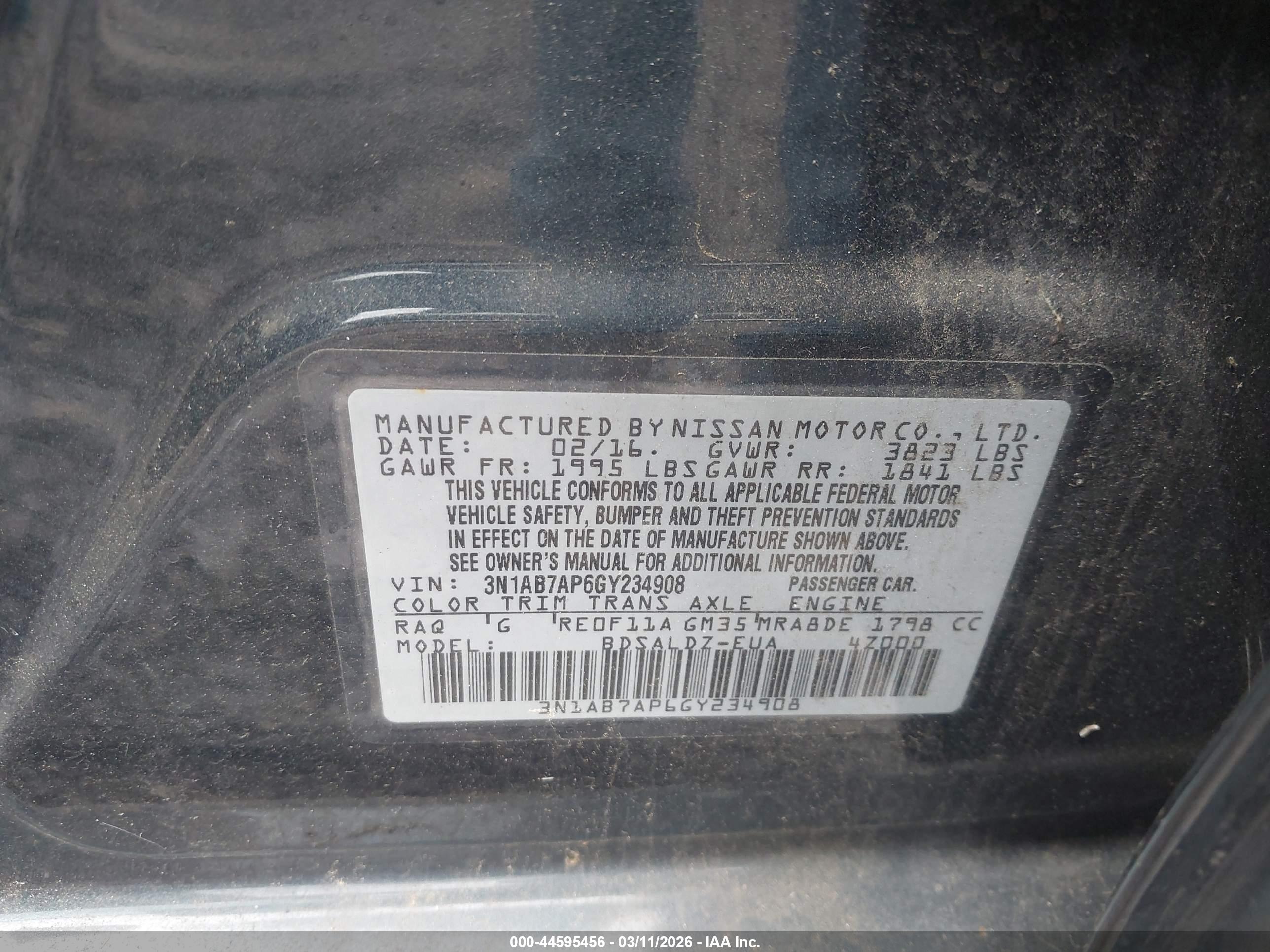 NISSAN SENTRA image 9