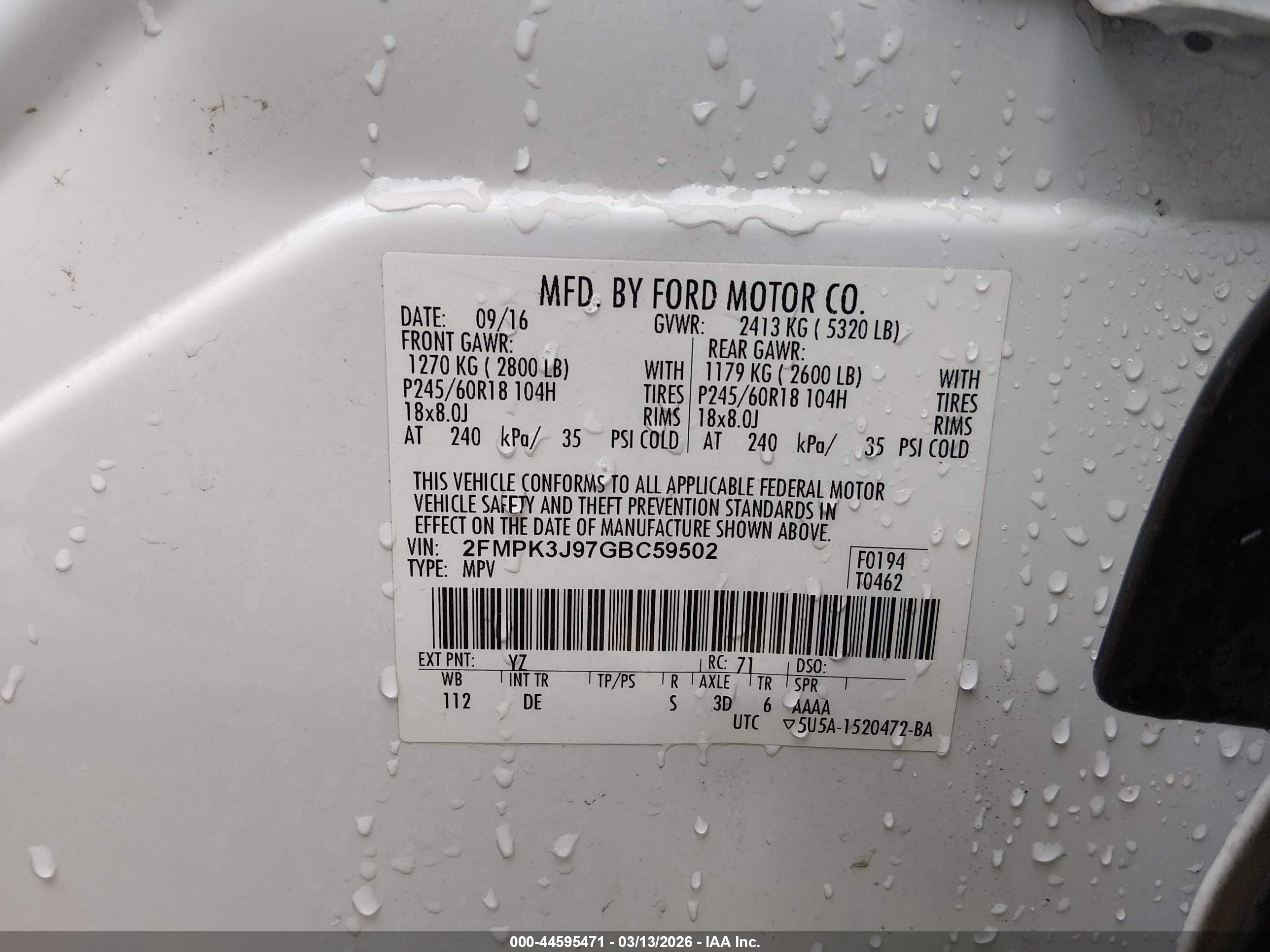 FORD EDGE image 9