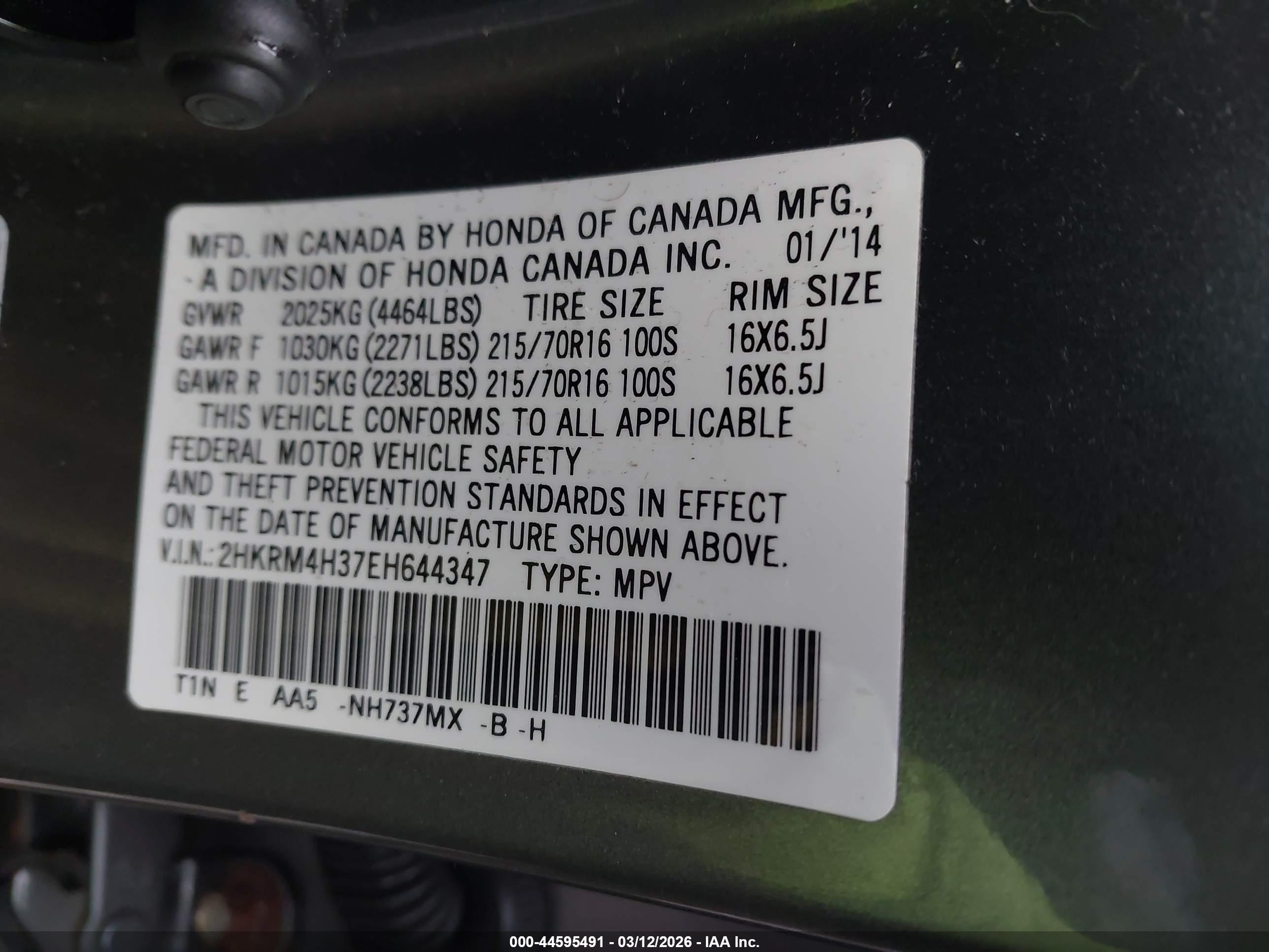 HONDA CR-V image 9