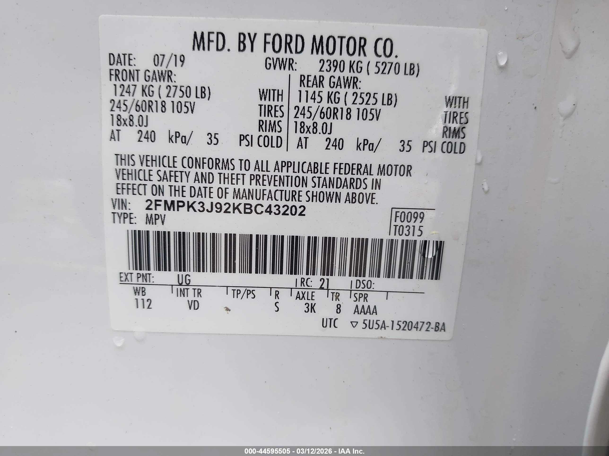 FORD EDGE image 9