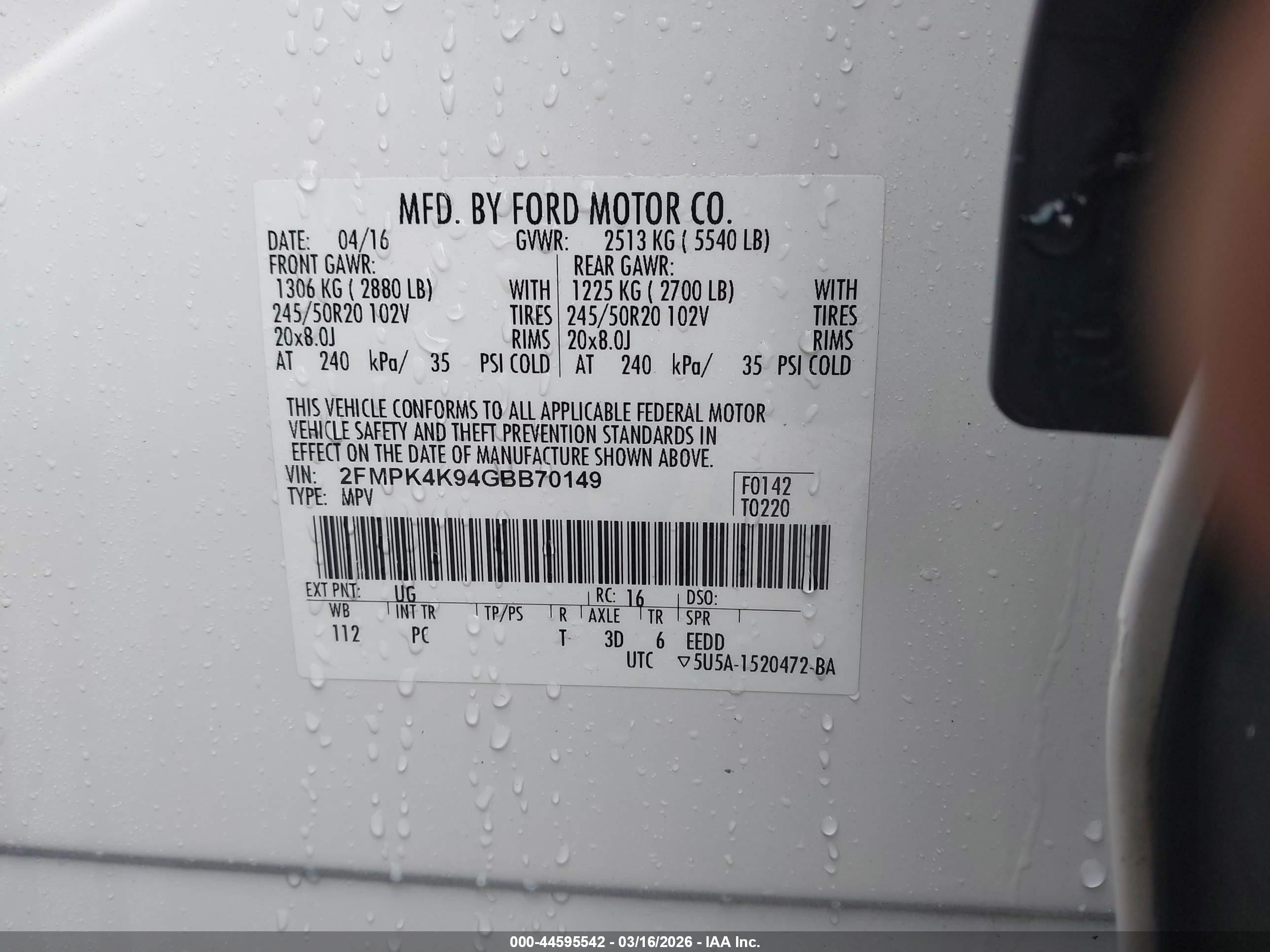 FORD EDGE image 9