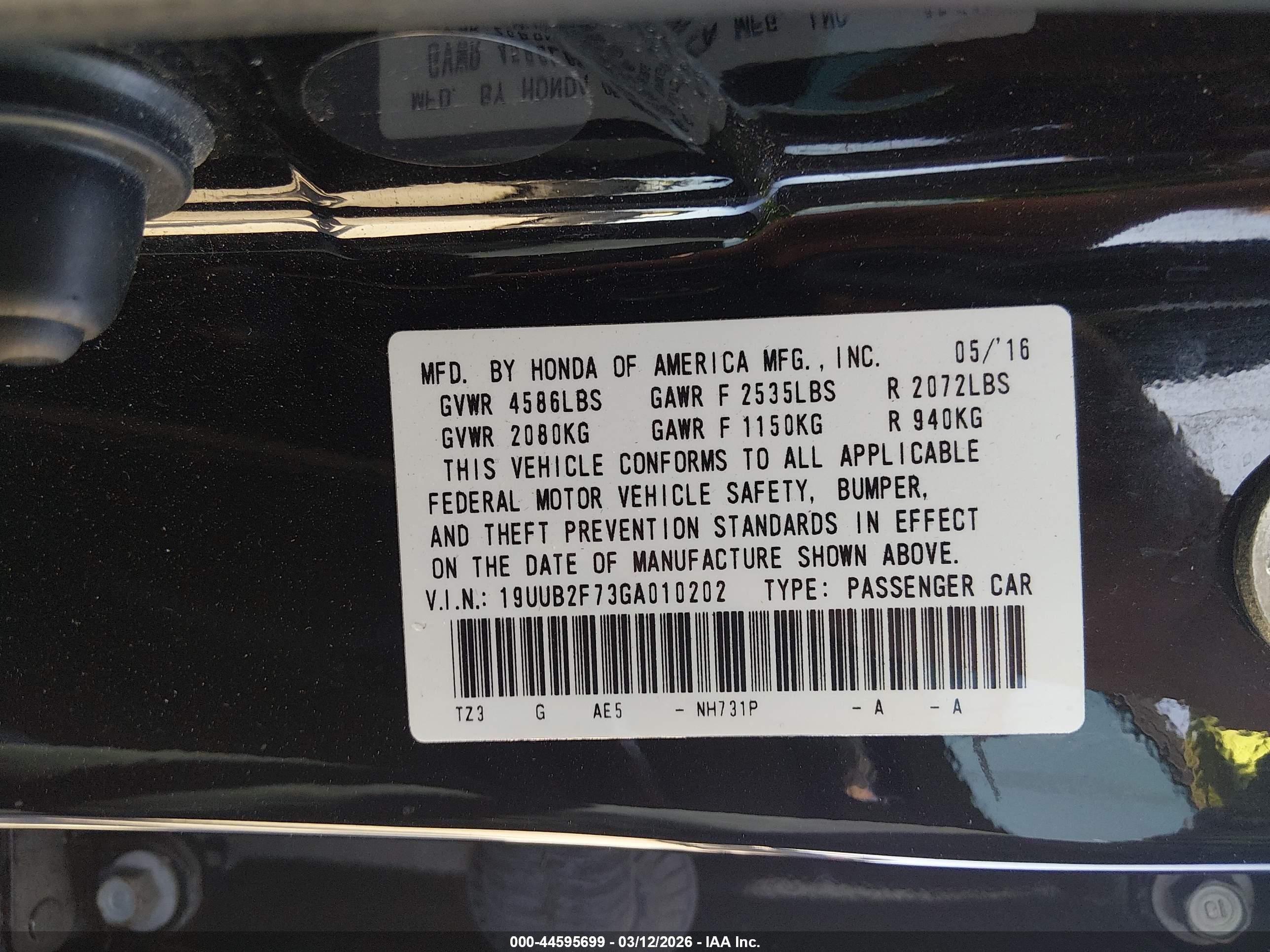 ACURA TLX image 9