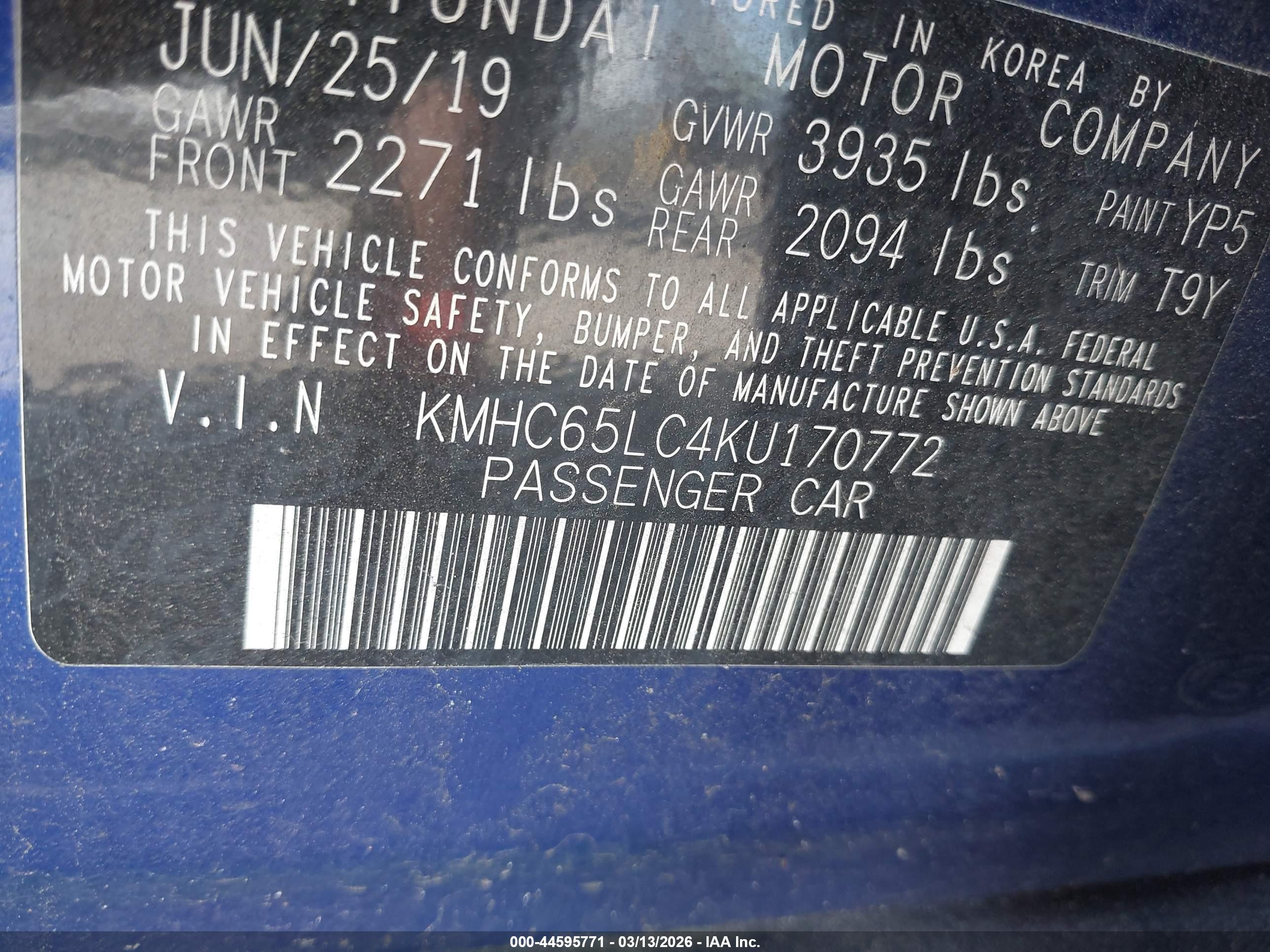 HYUNDAI IONIQ image 9
