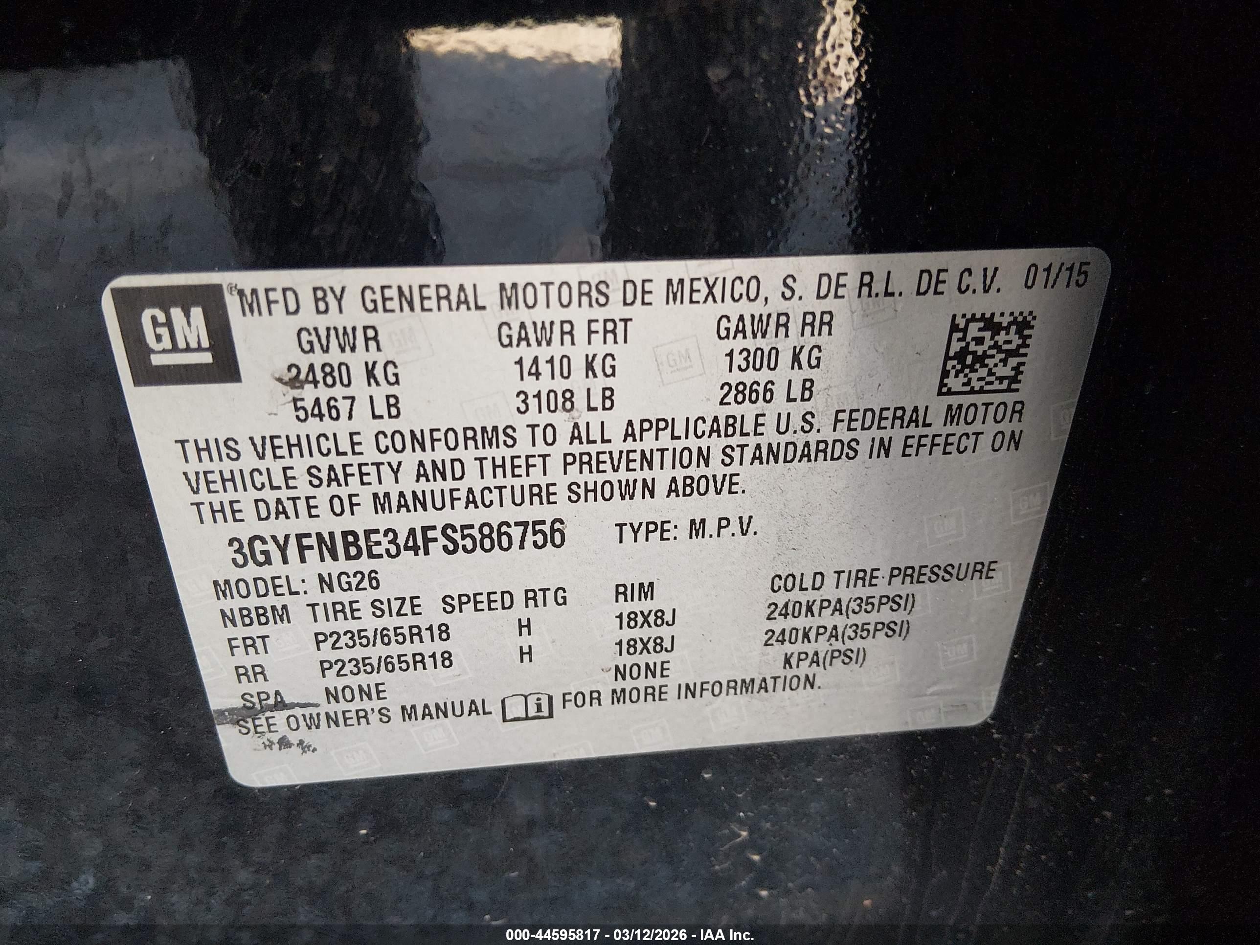 CADILLAC SRX image 9