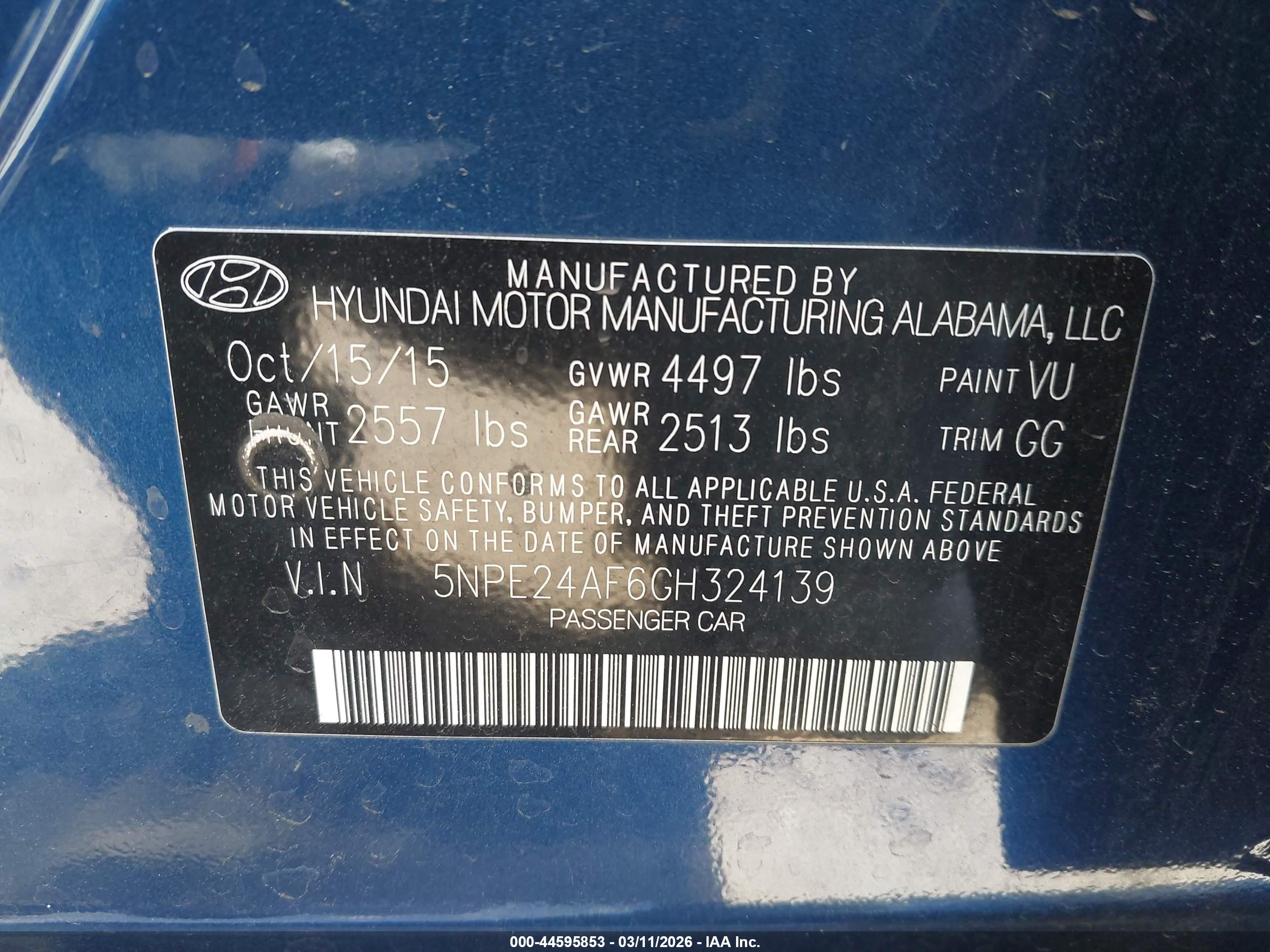 HYUNDAI SONATA image 9