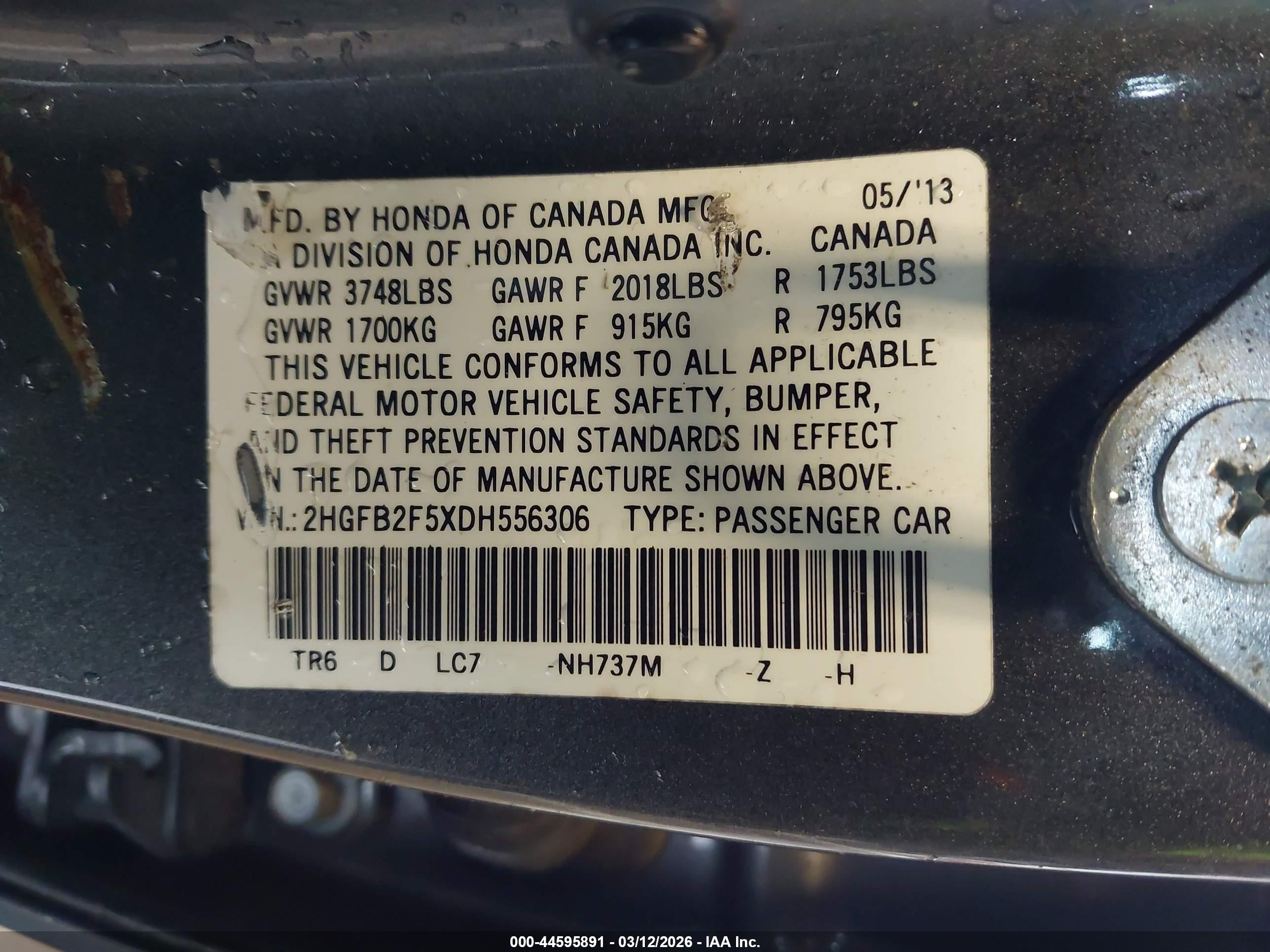 HONDA CIVIC image 9