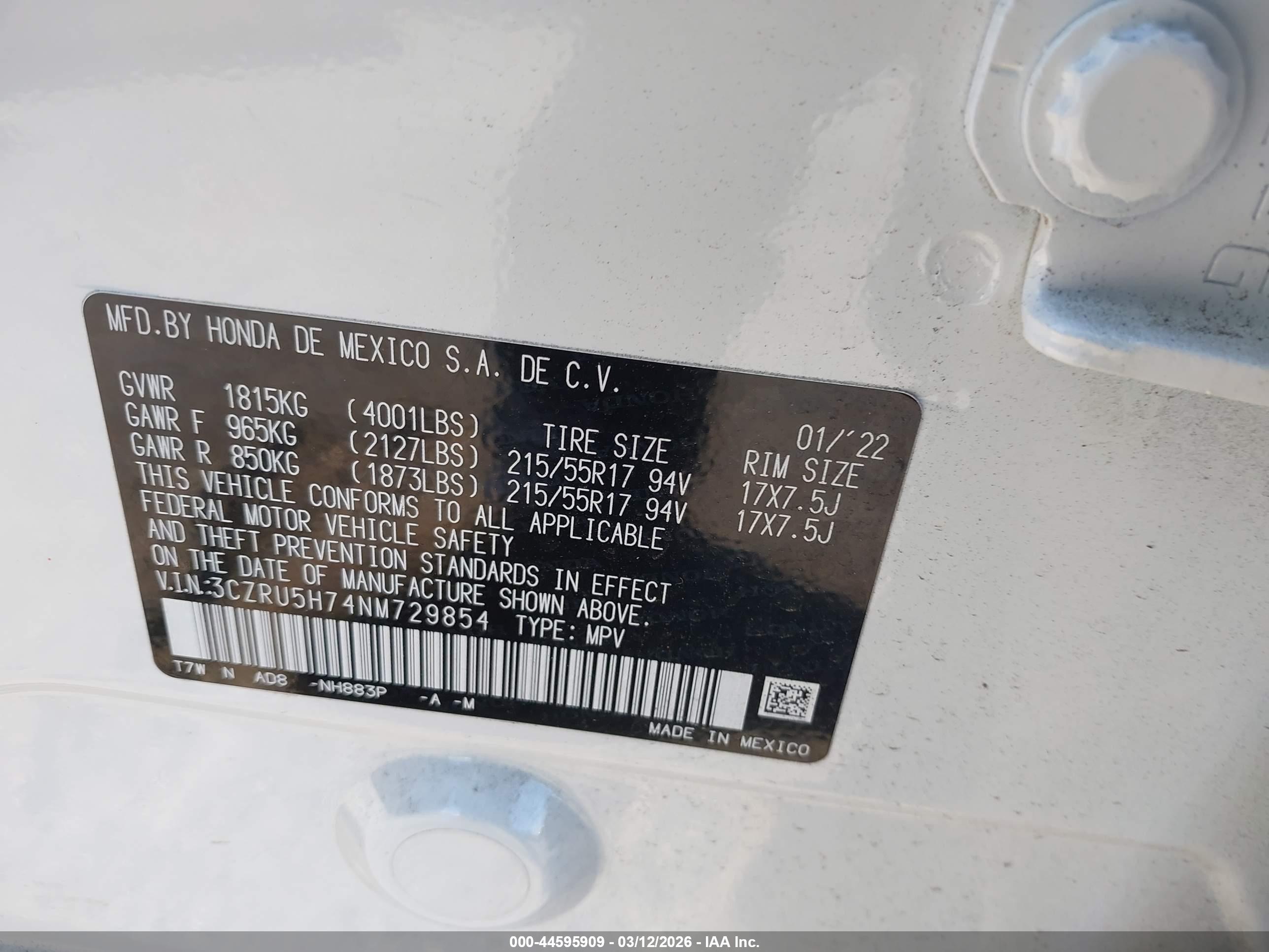HONDA HR-V image 9