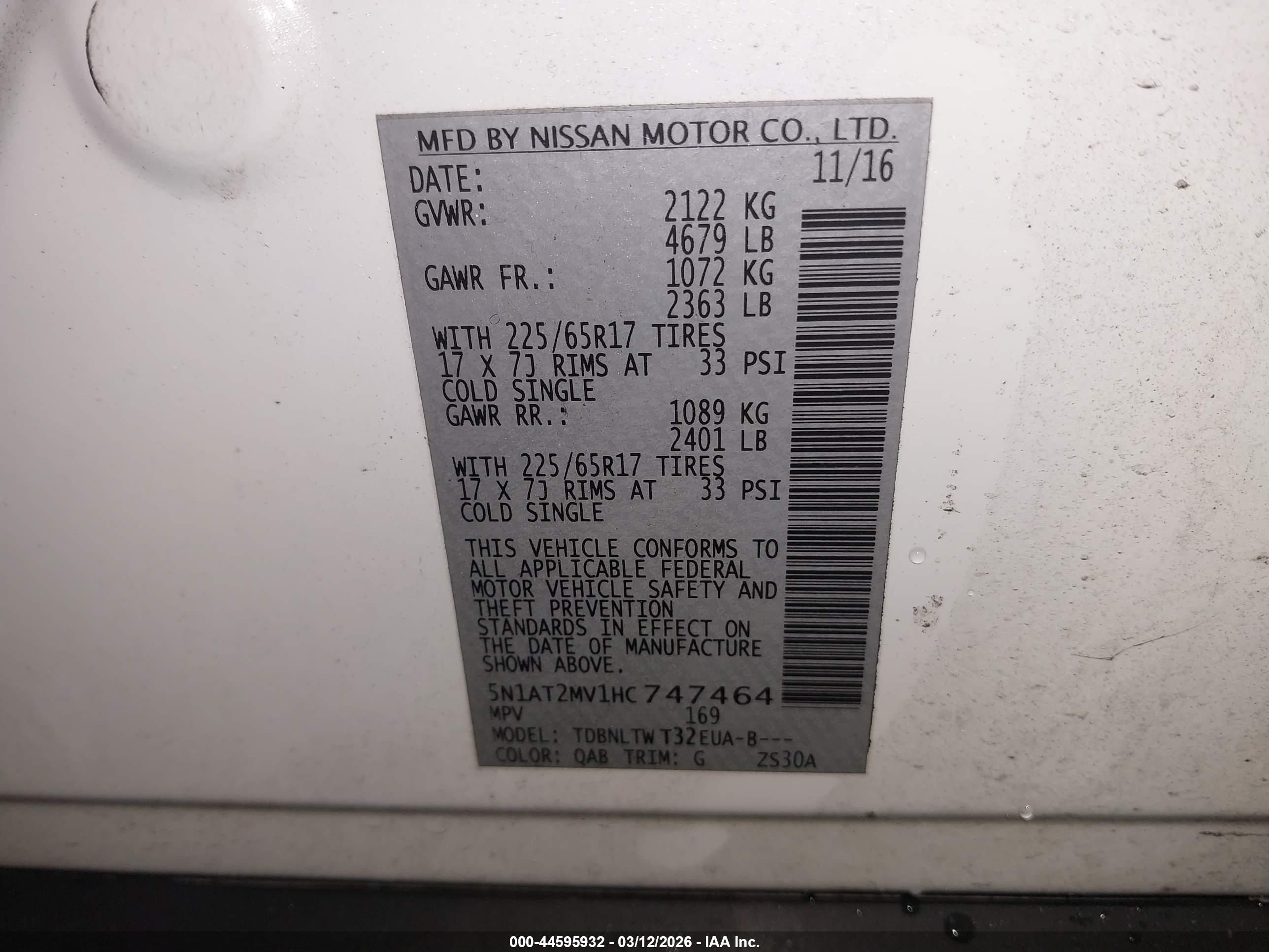 NISSAN ROGUE image 9