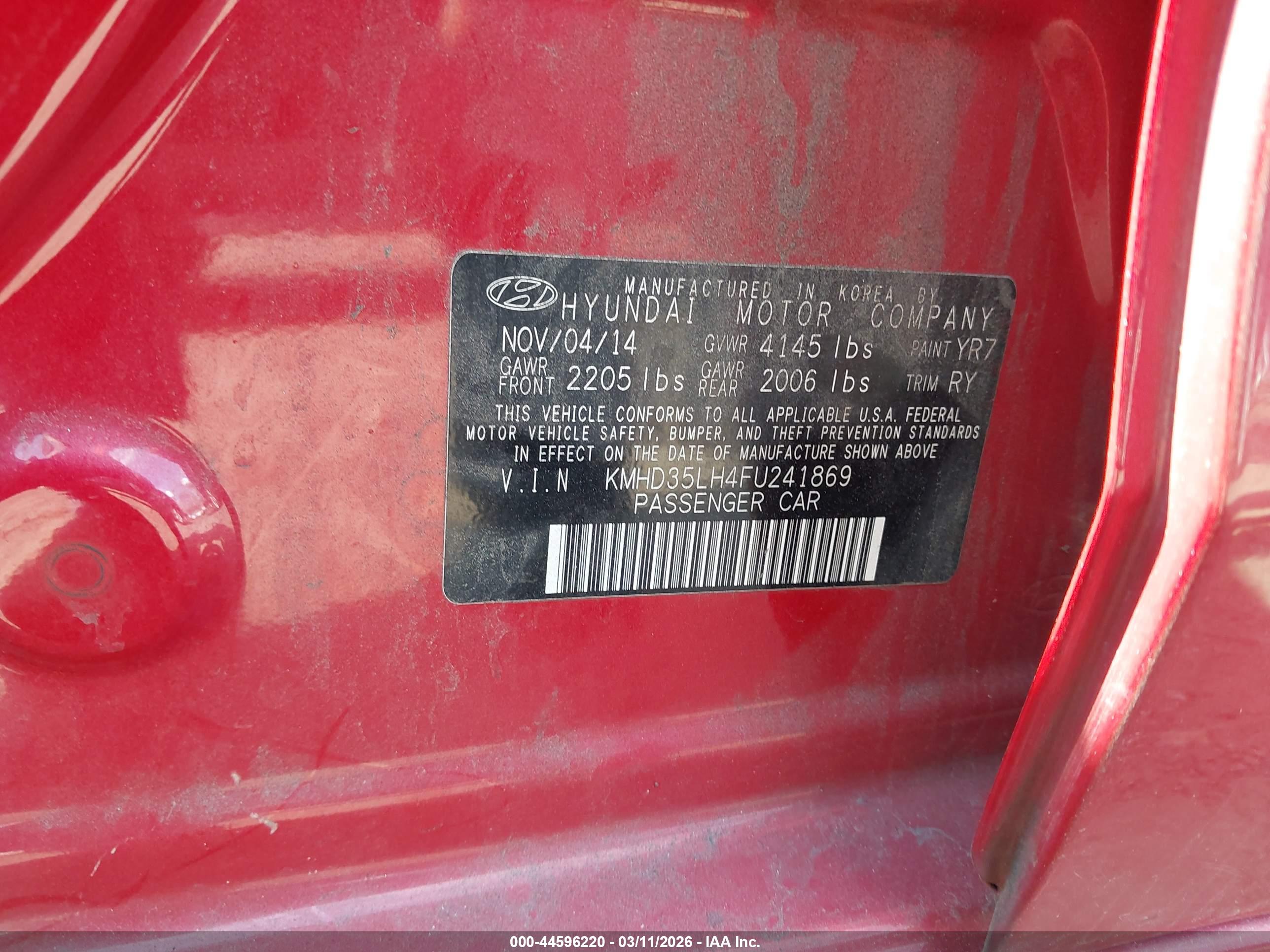 HYUNDAI ELANTRA image 9