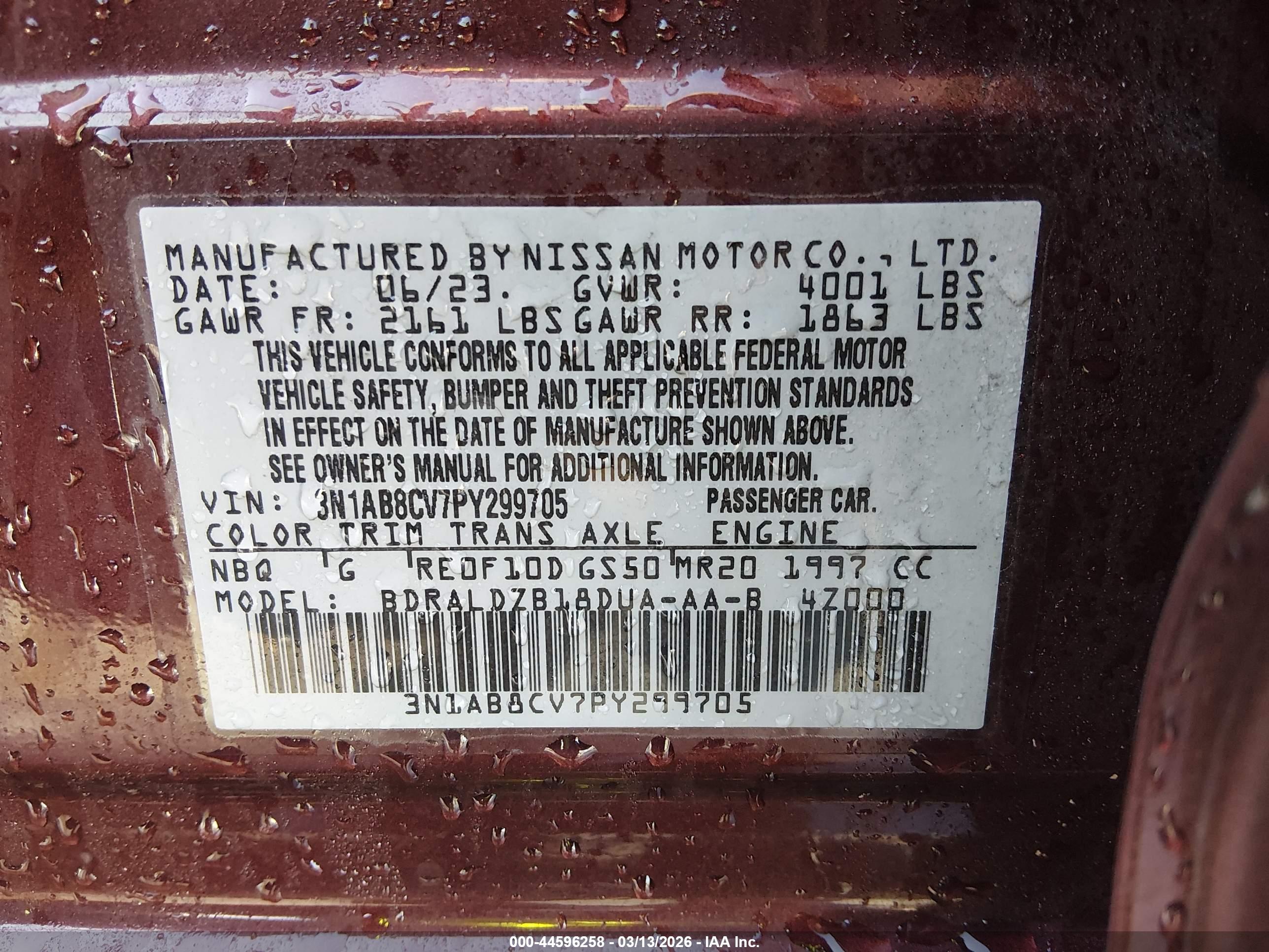 NISSAN SENTRA image 9