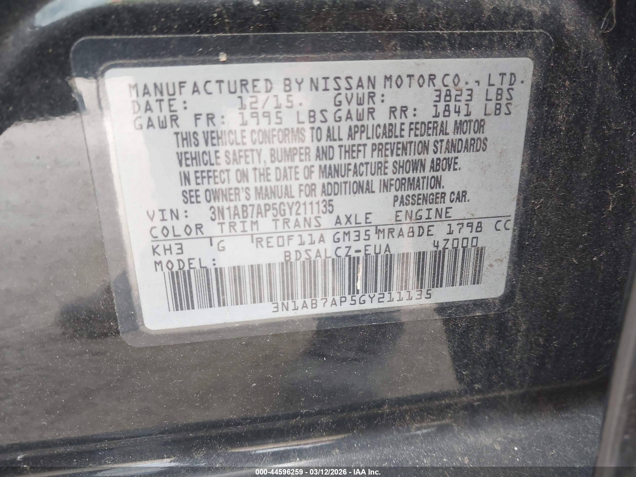 NISSAN SENTRA image 9