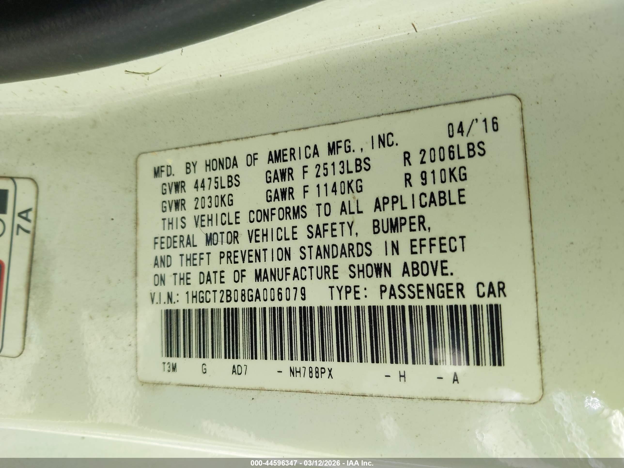 HONDA ACCORD image 9