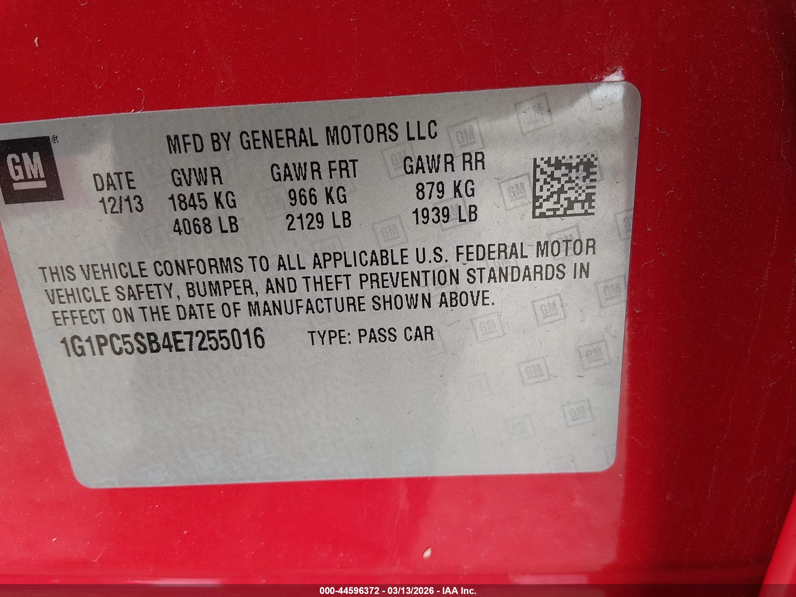 CHEVROLET CRUZE image 9