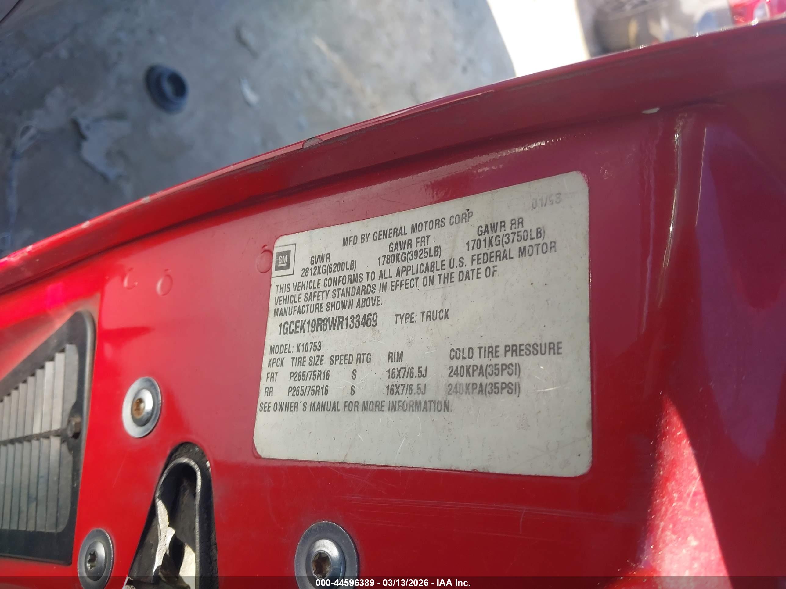 CHEVROLET K1500 image 9