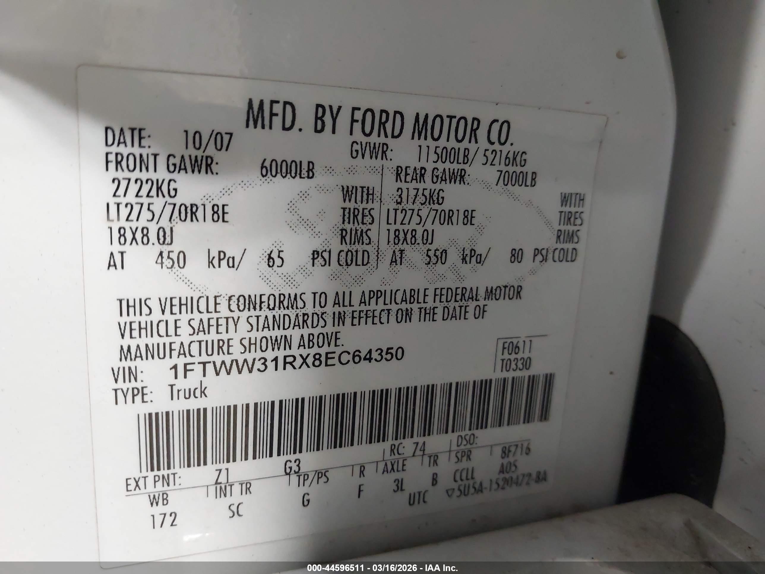 FORD F-350 image 9