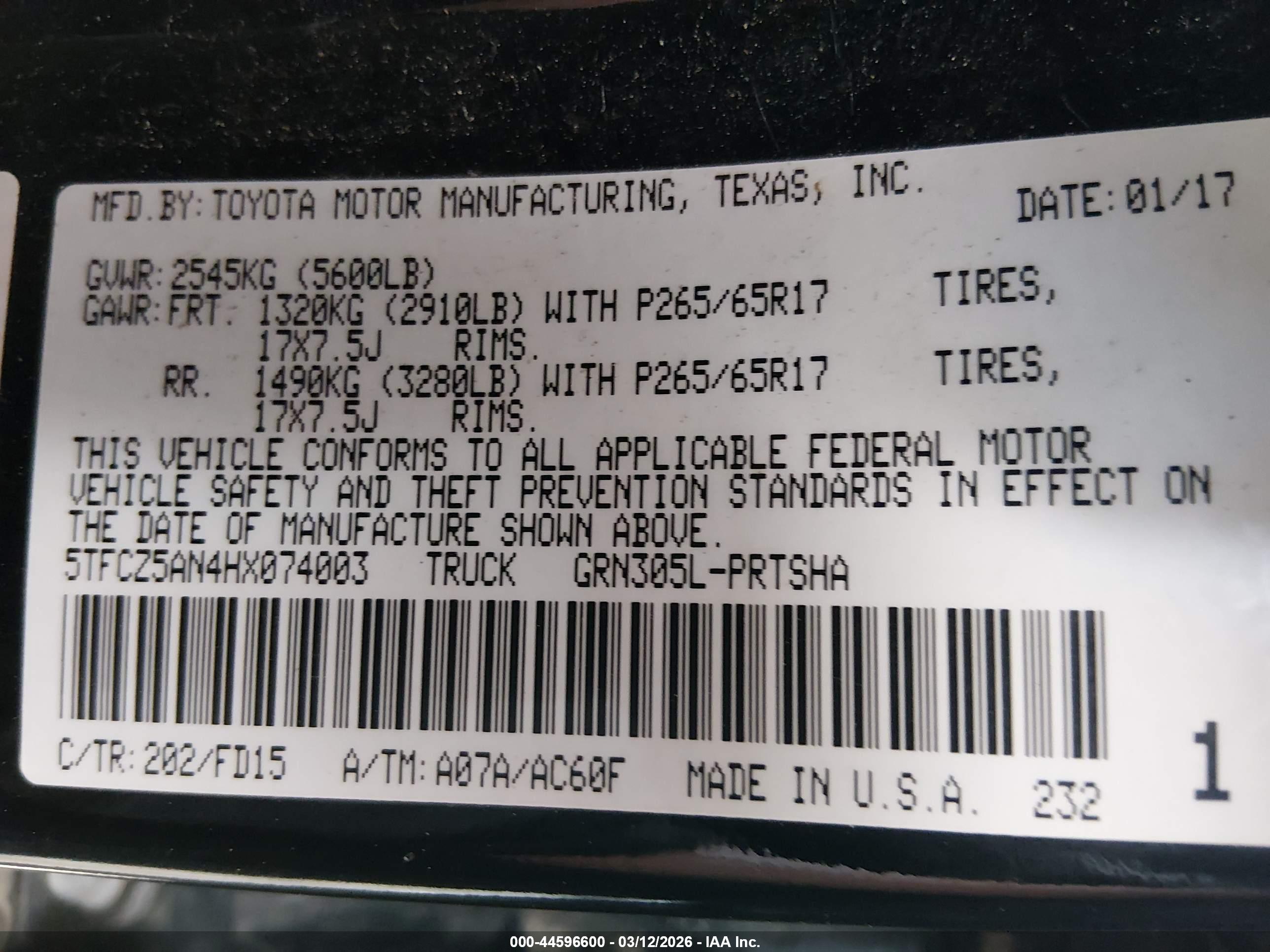 TOYOTA TACOMA image 9