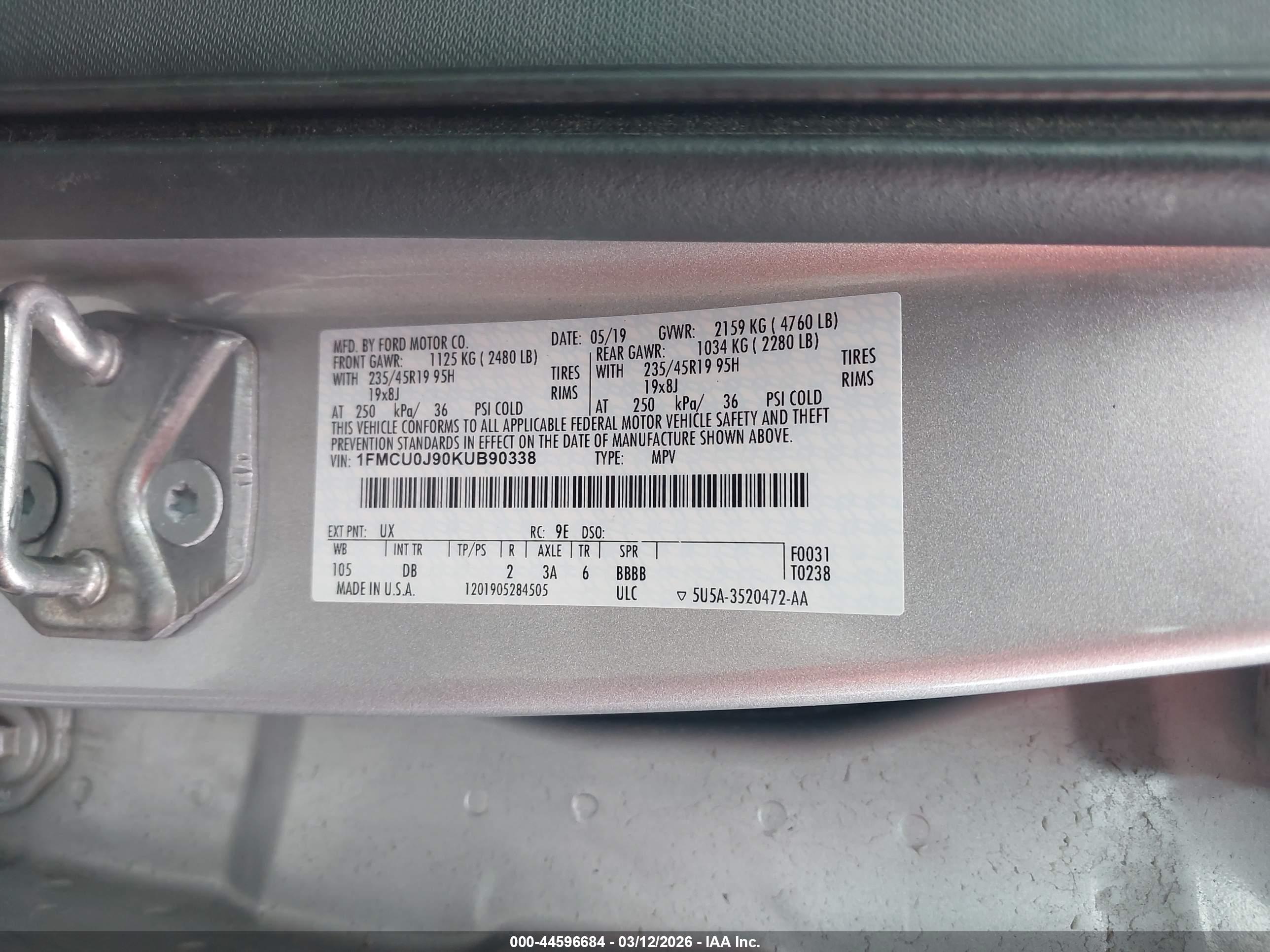 FORD ESCAPE image 9