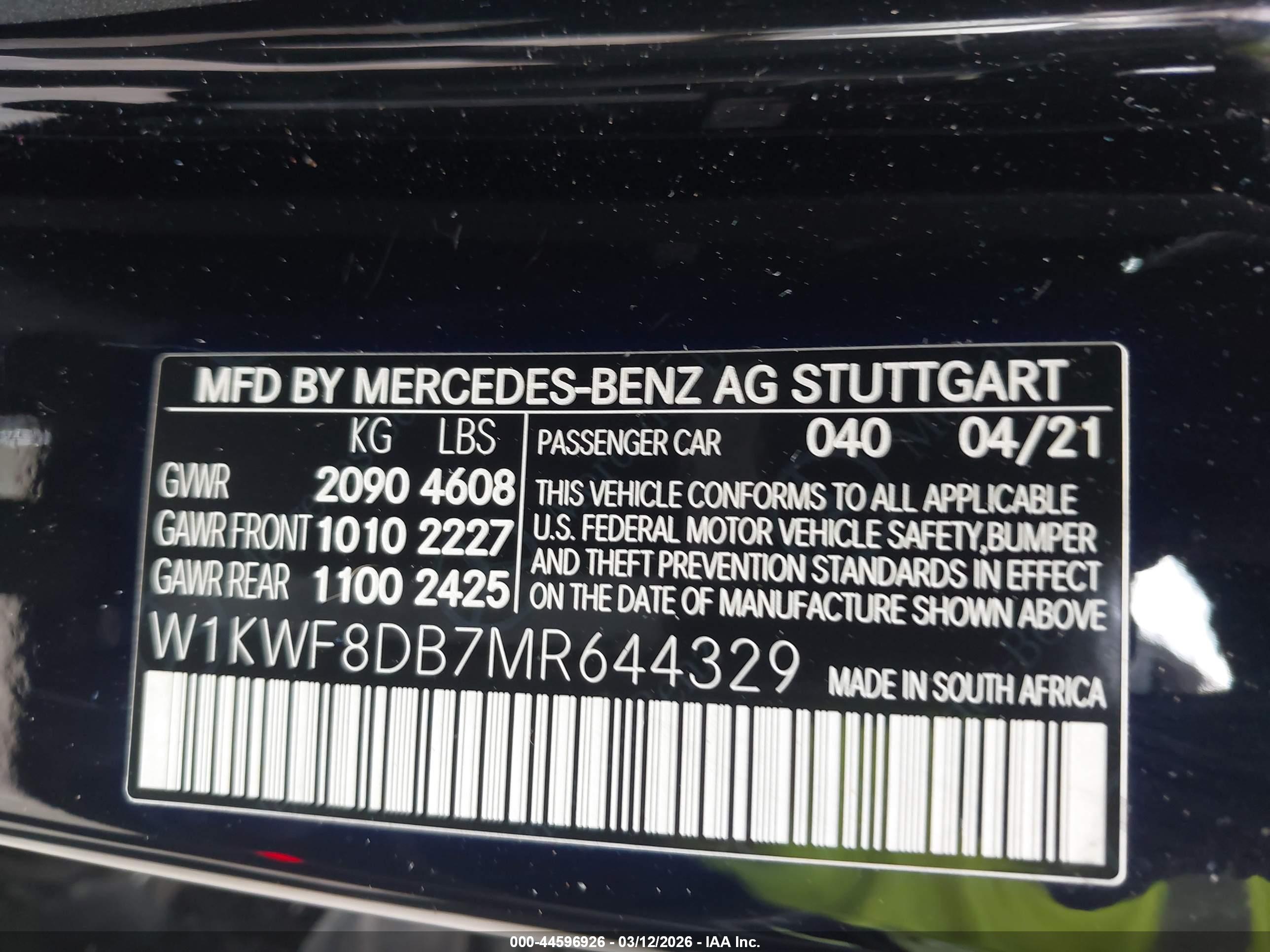 MERCEDES-BENZ C image 9