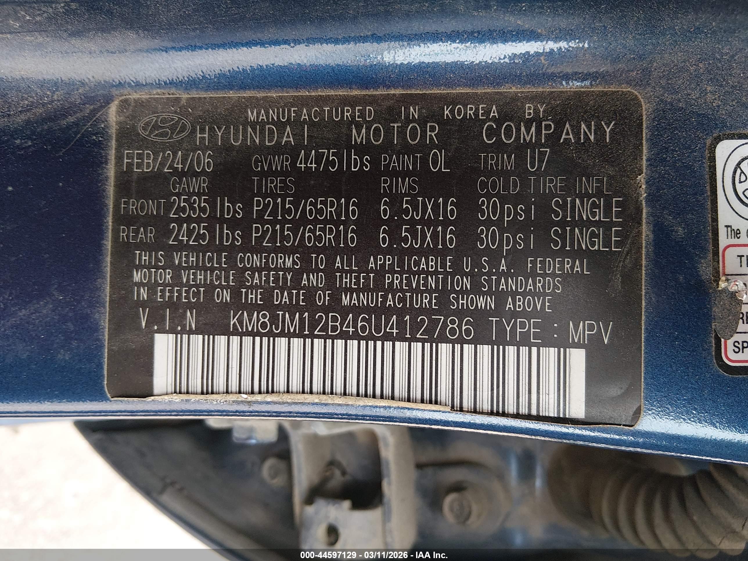 HYUNDAI TUCSON image 9