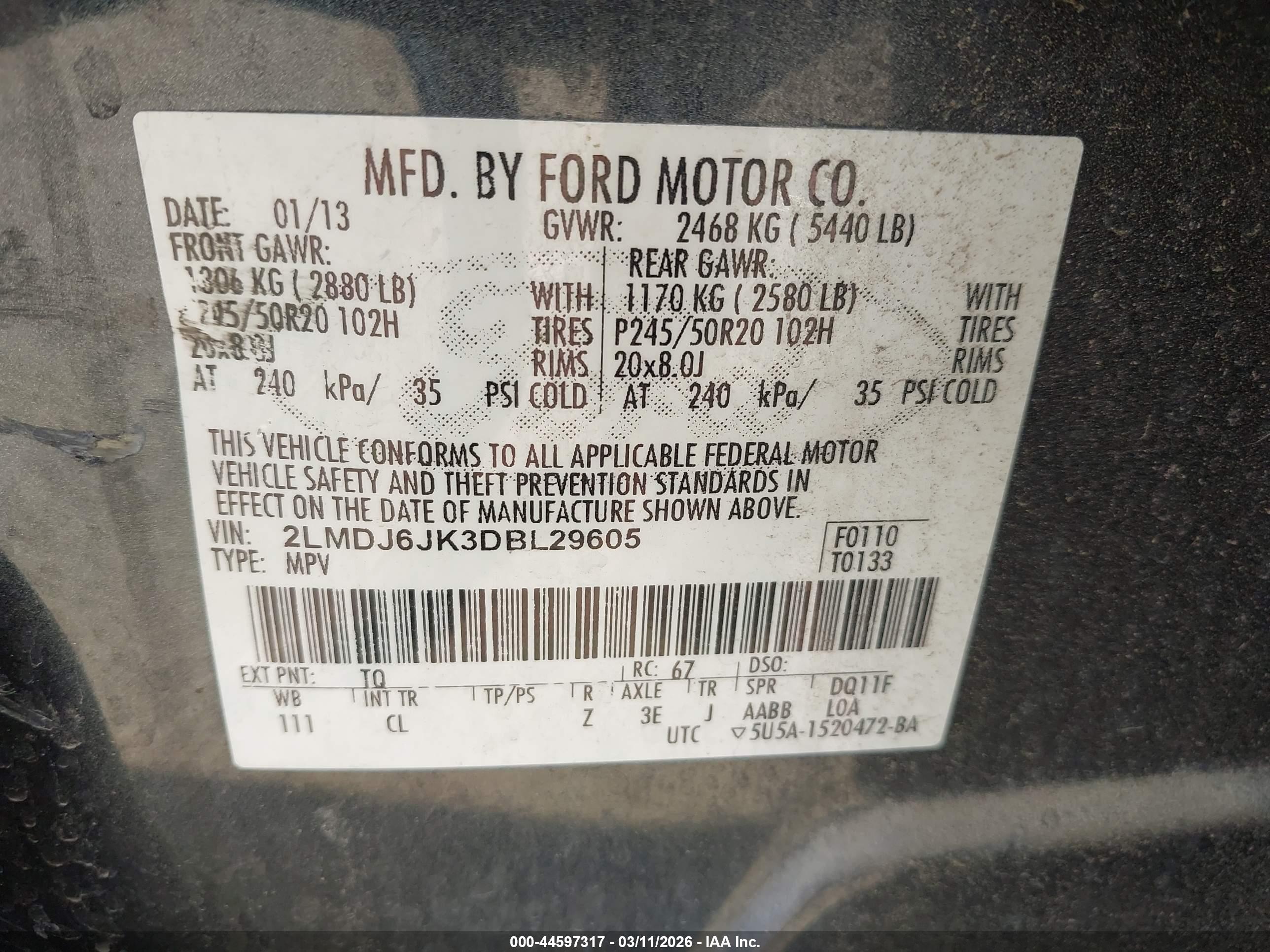 LINCOLN MKX image 9
