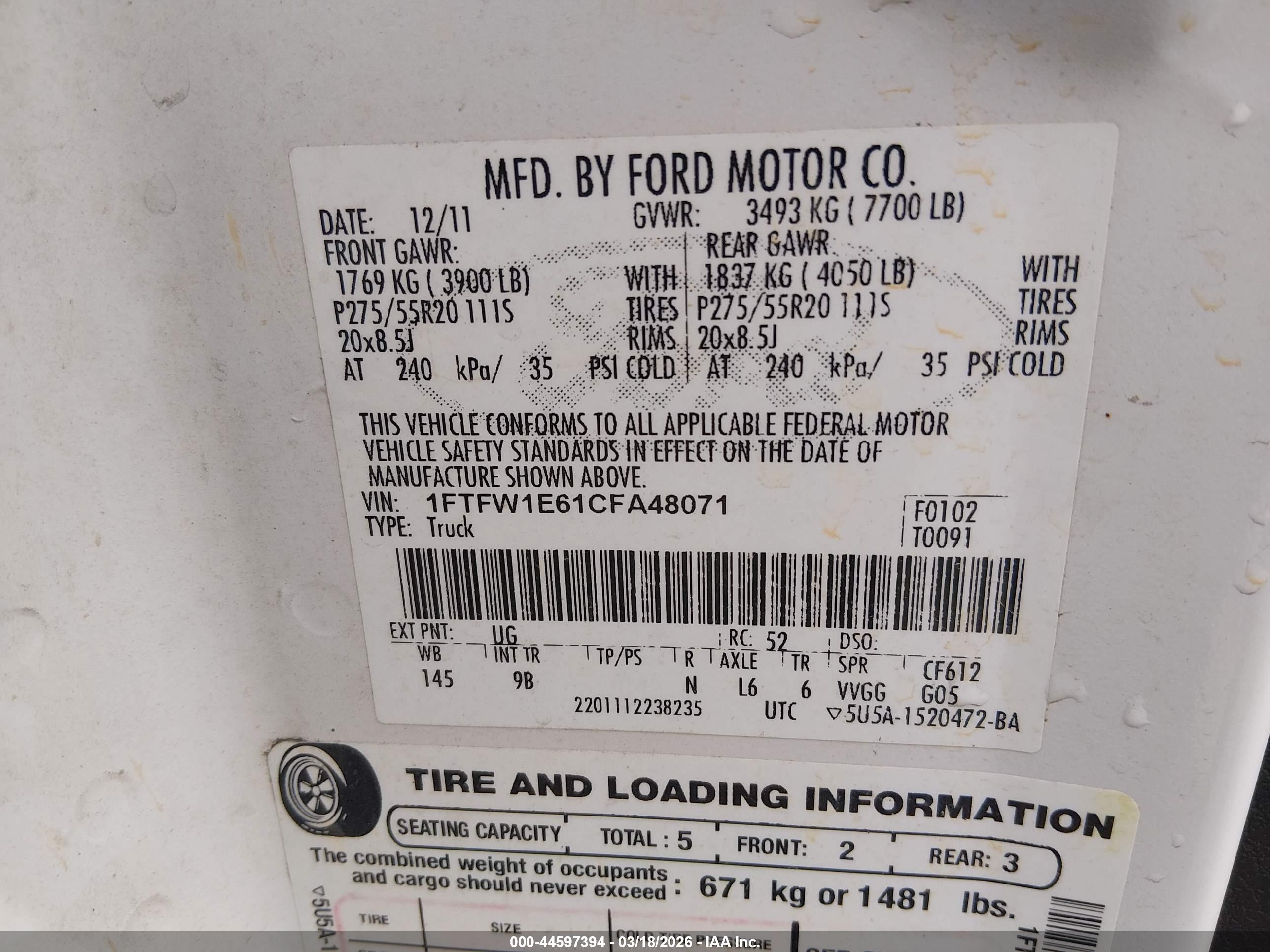 FORD F-150 image 9