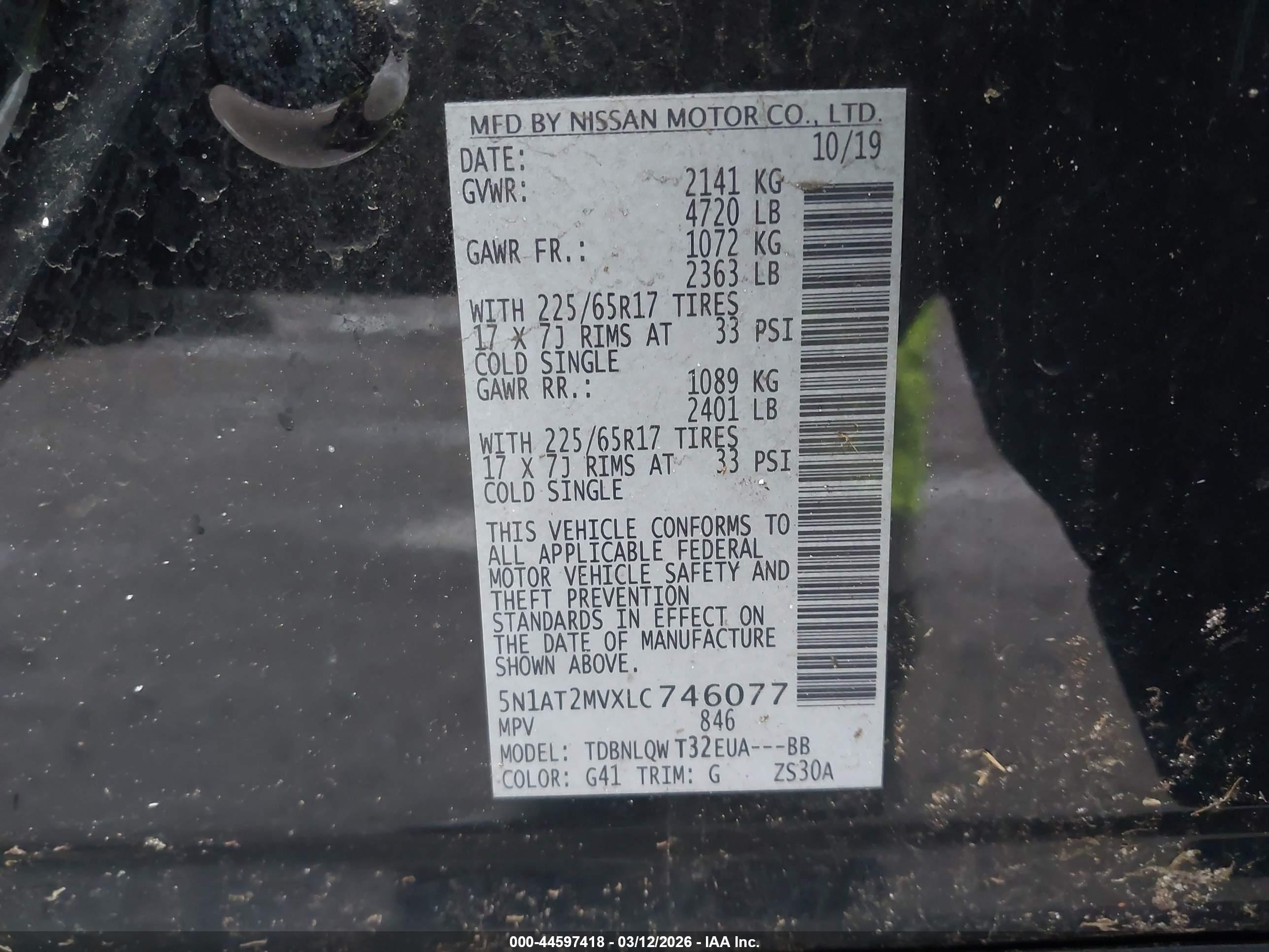 NISSAN ROGUE image 9
