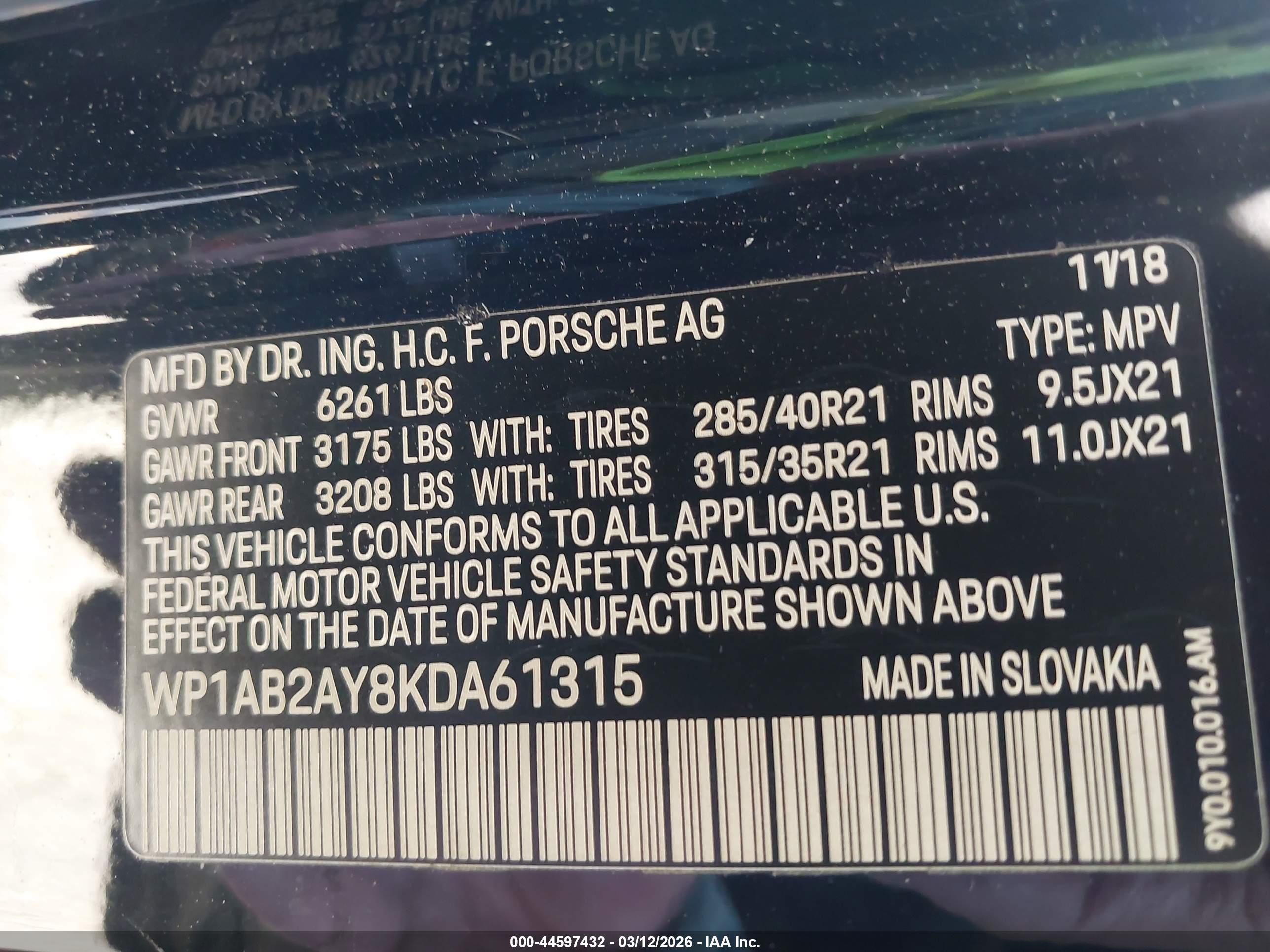 PORSCHE CAYENNE image 9