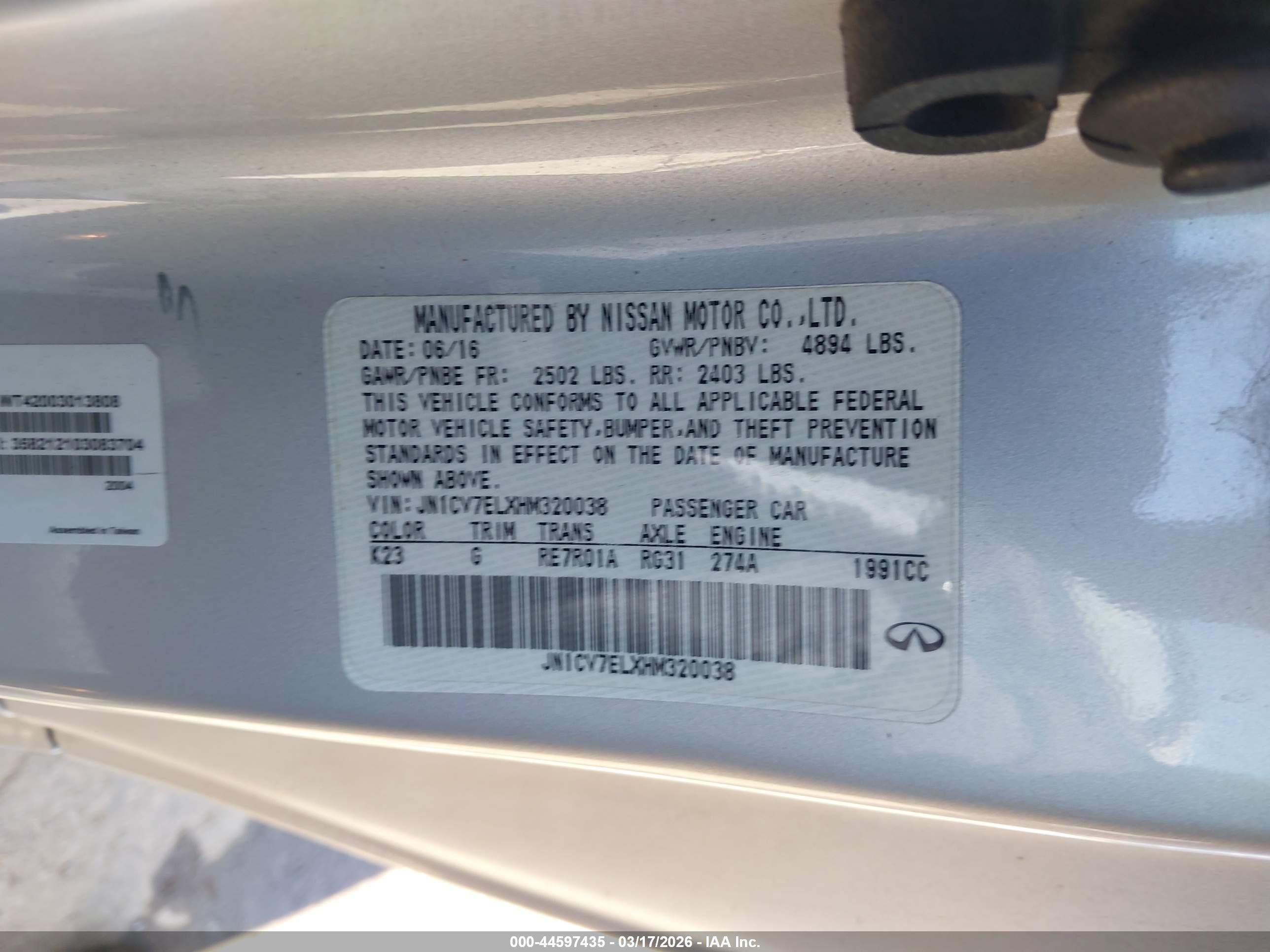 INFINITI Q60 image 9