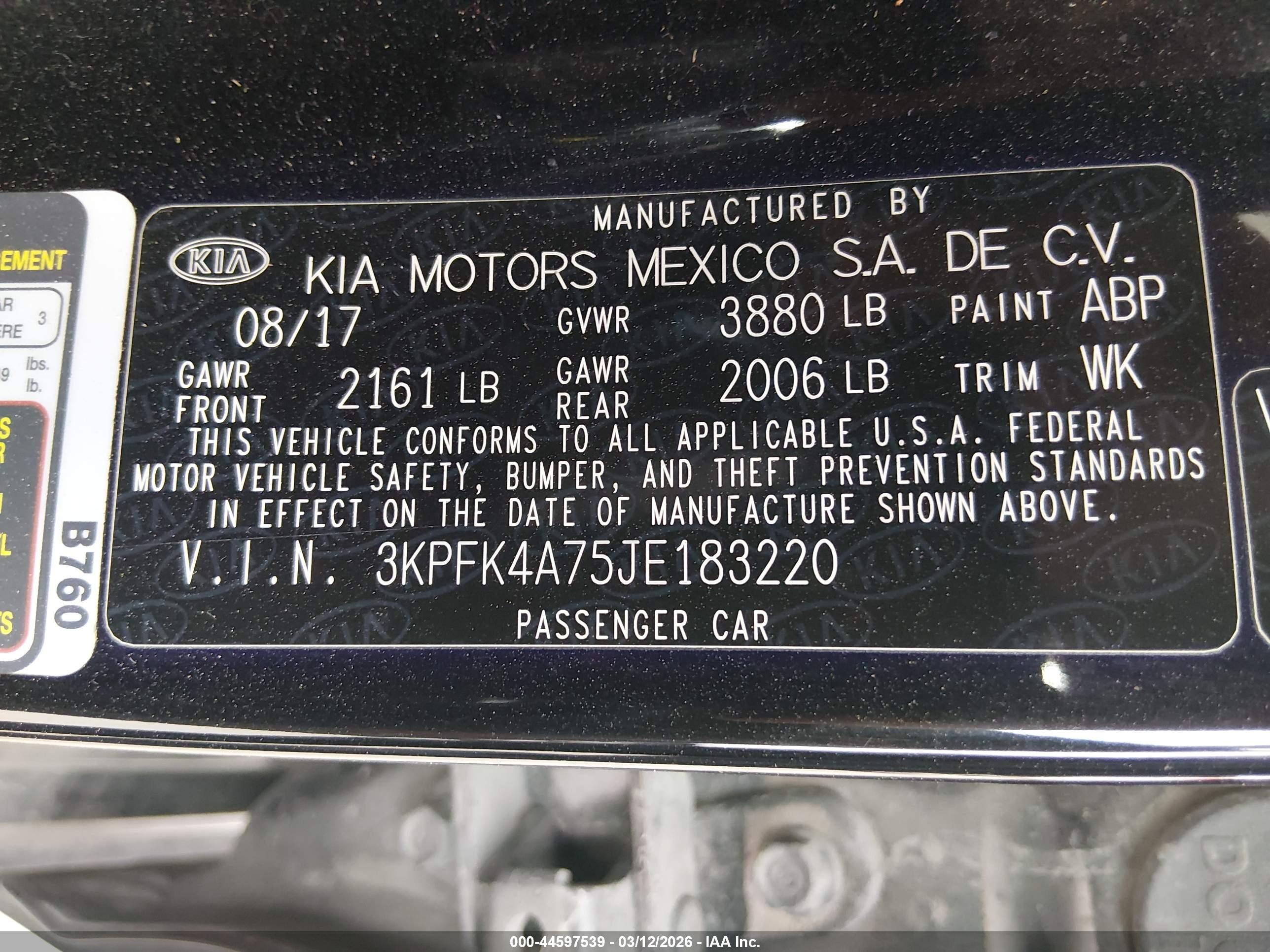 KIA FORTE image 9