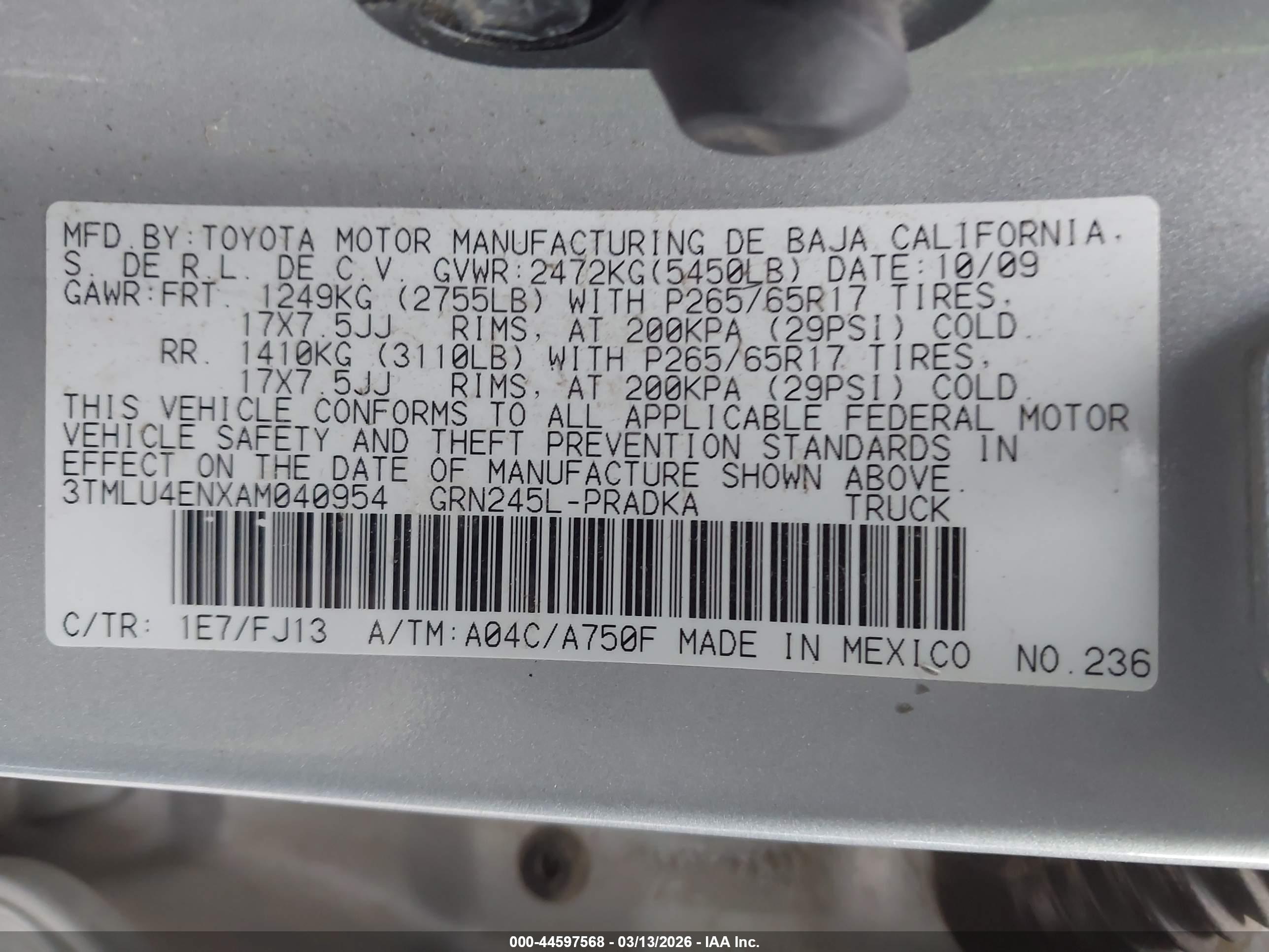 TOYOTA TACOMA image 9